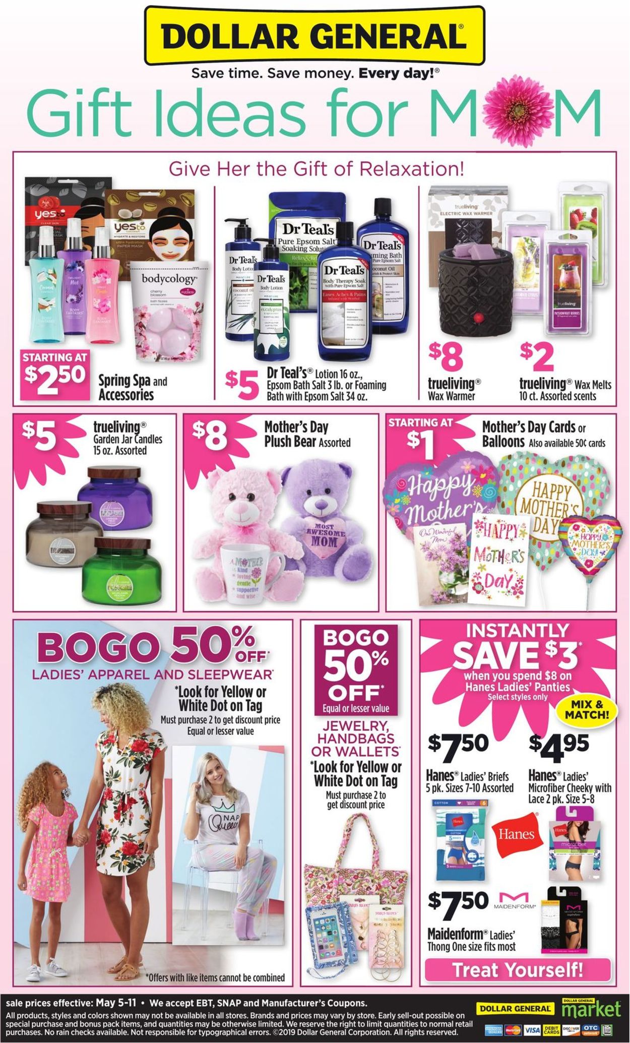 Catalogue Dollar General from 05/05/2019