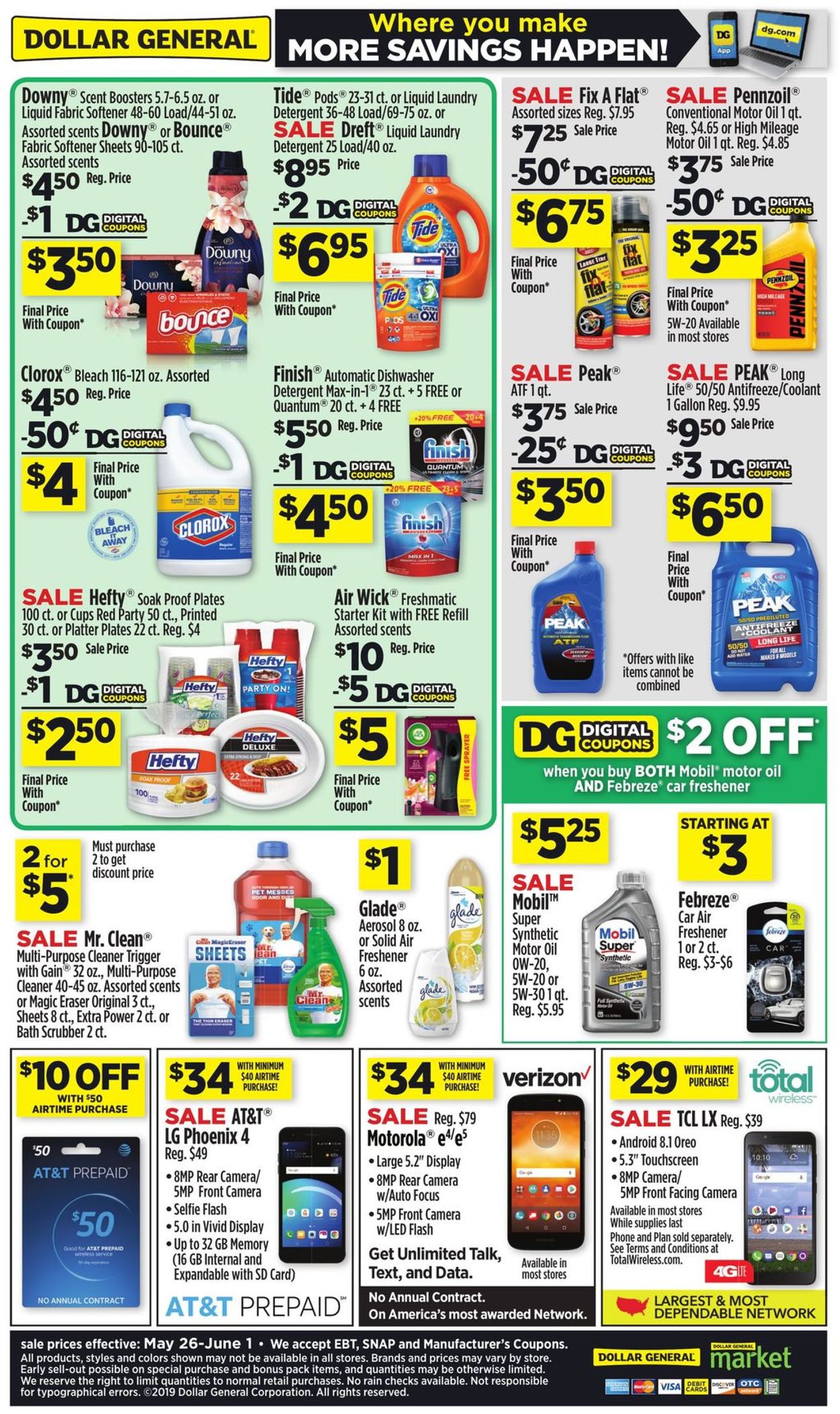 Catalogue Dollar General from 05/26/2019