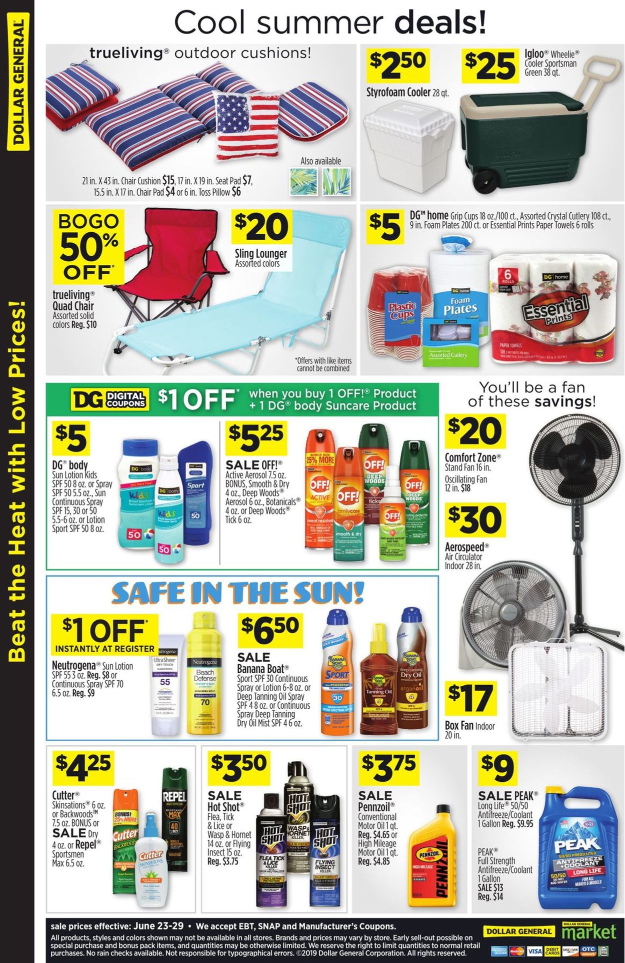 Catalogue Dollar General from 06/23/2019