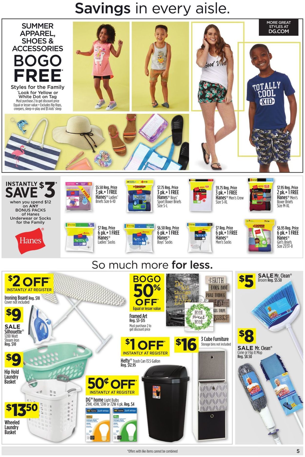 Catalogue Dollar General from 08/04/2019