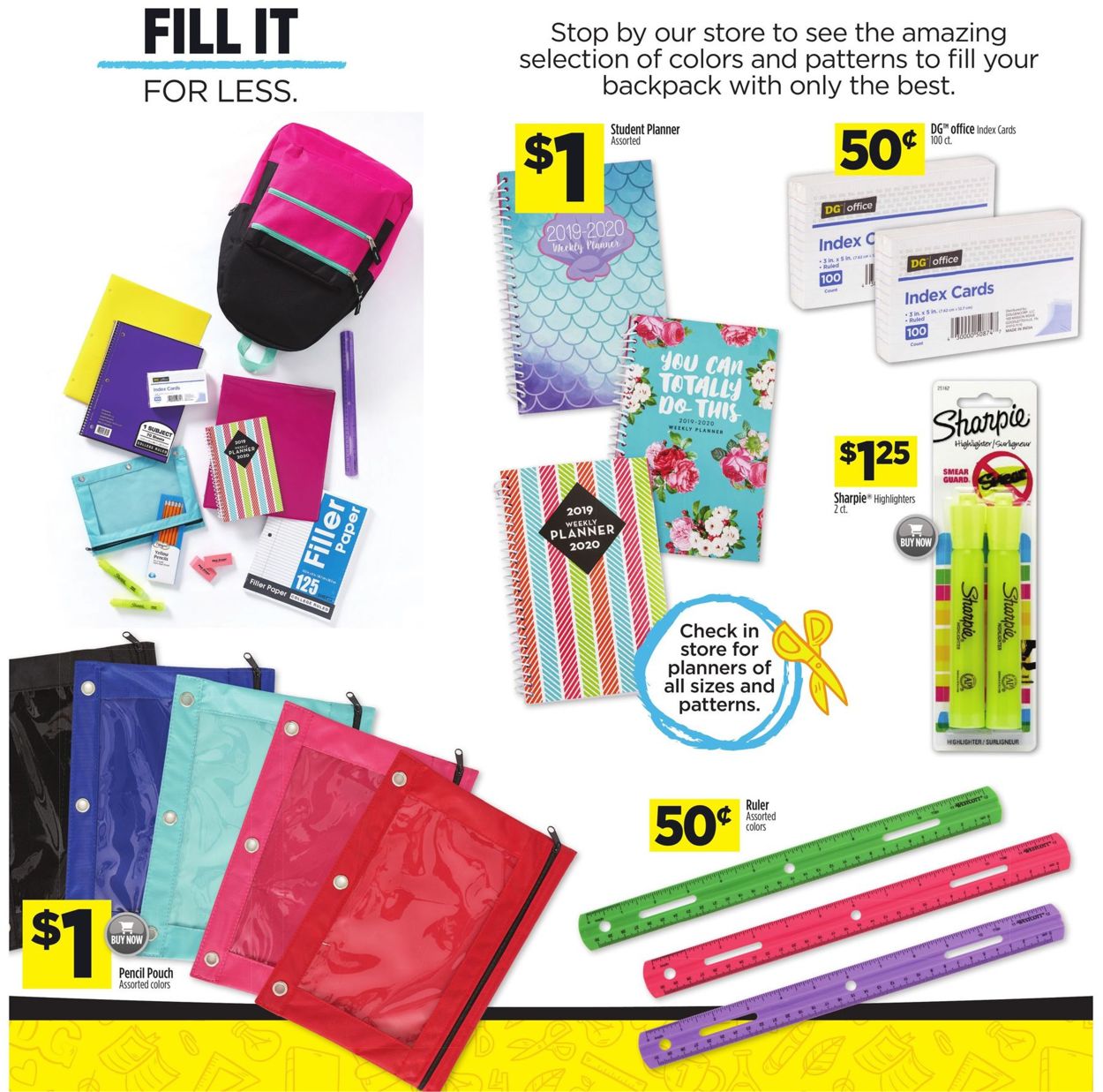 Catalogue Dollar General from 07/07/2019