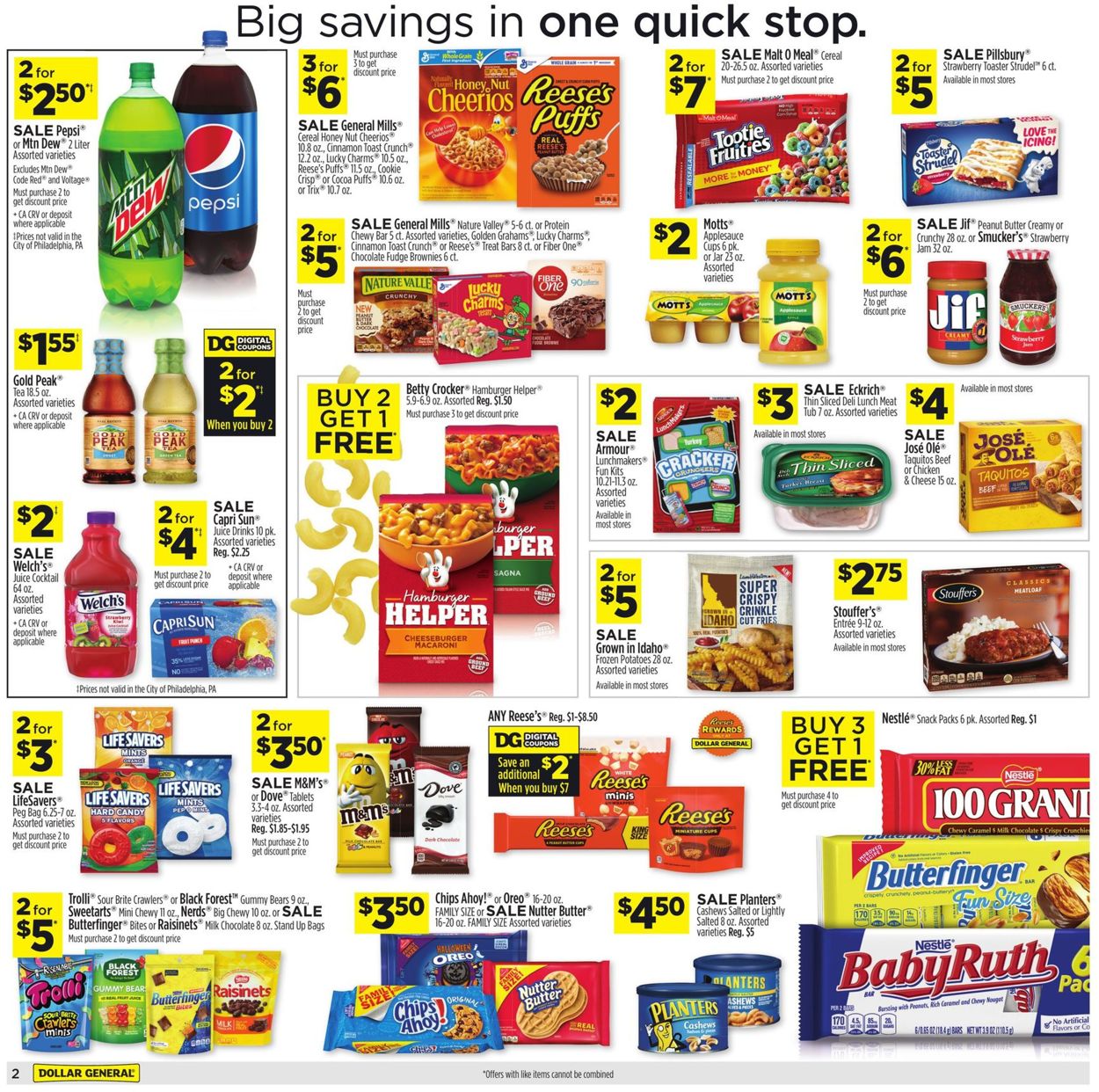 Catalogue Dollar General from 08/11/2019