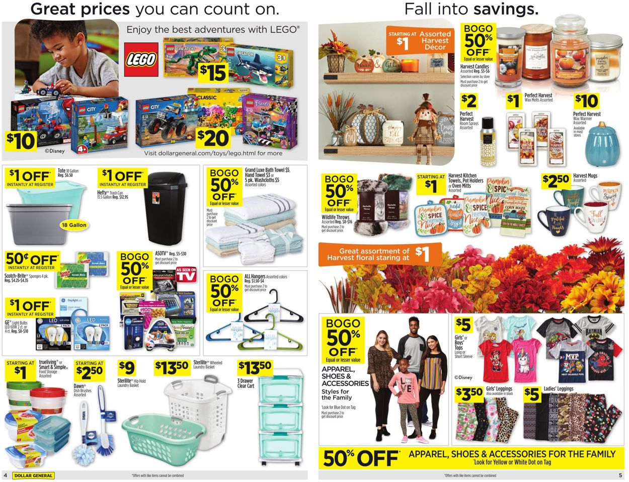 Catalogue Dollar General from 09/08/2019