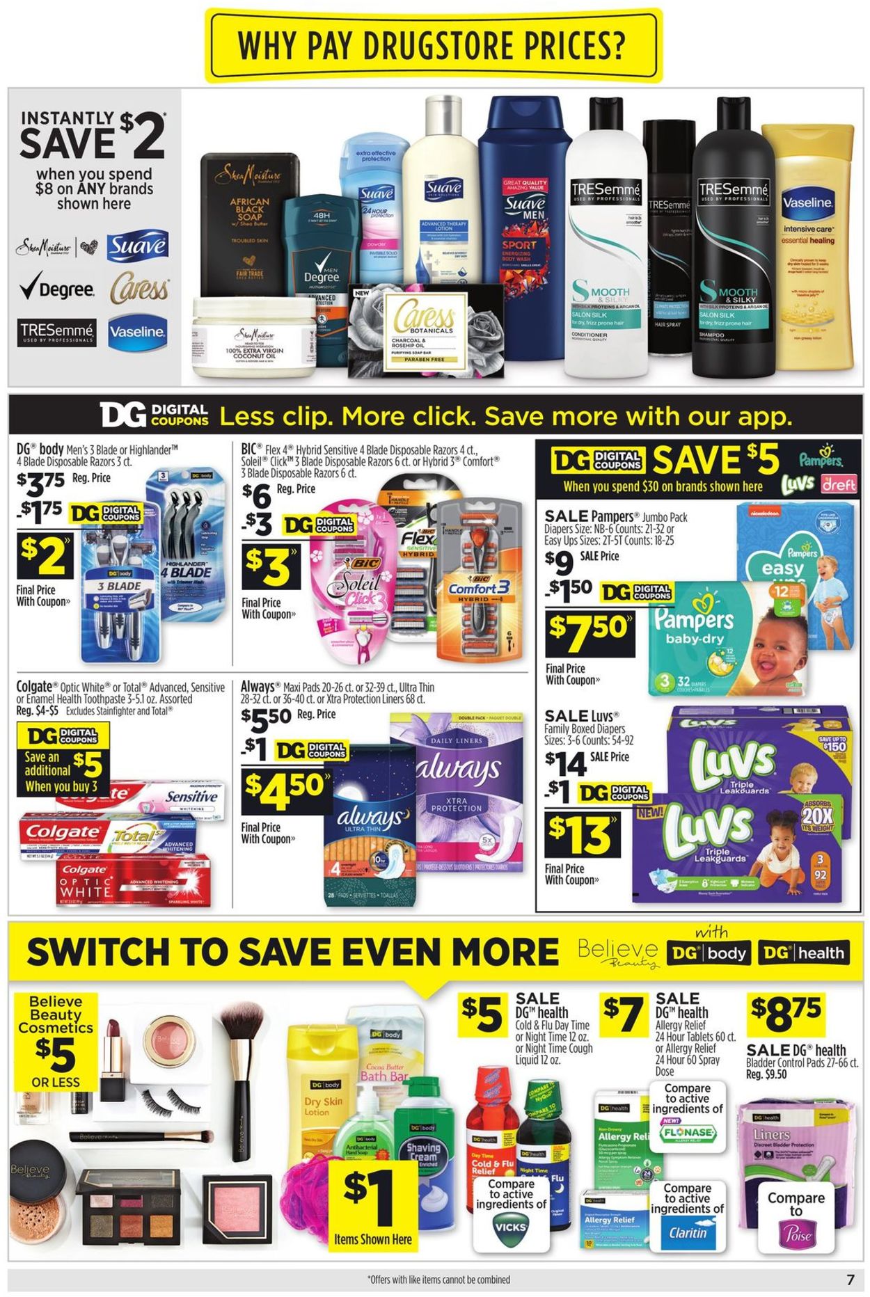 Catalogue Dollar General from 09/22/2019