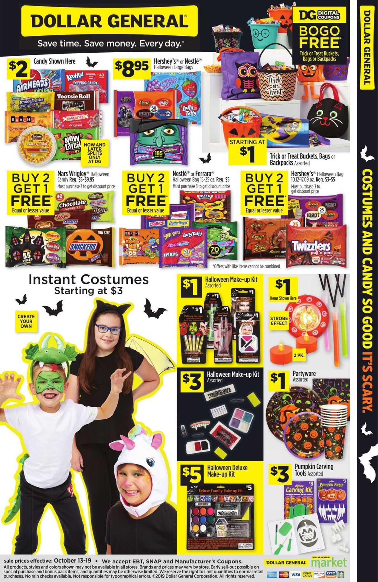 Catalogue Dollar General from 10/13/2019