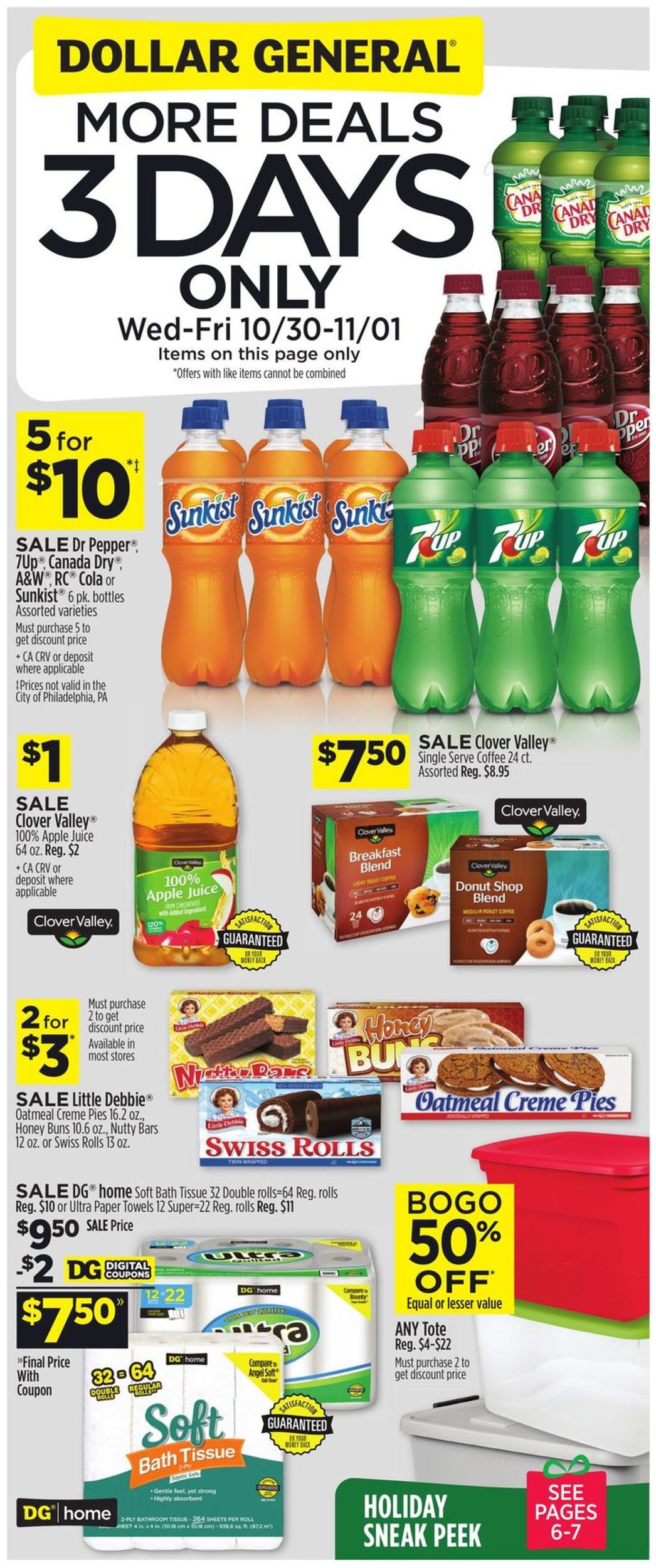 Catalogue Dollar General from 10/27/2019