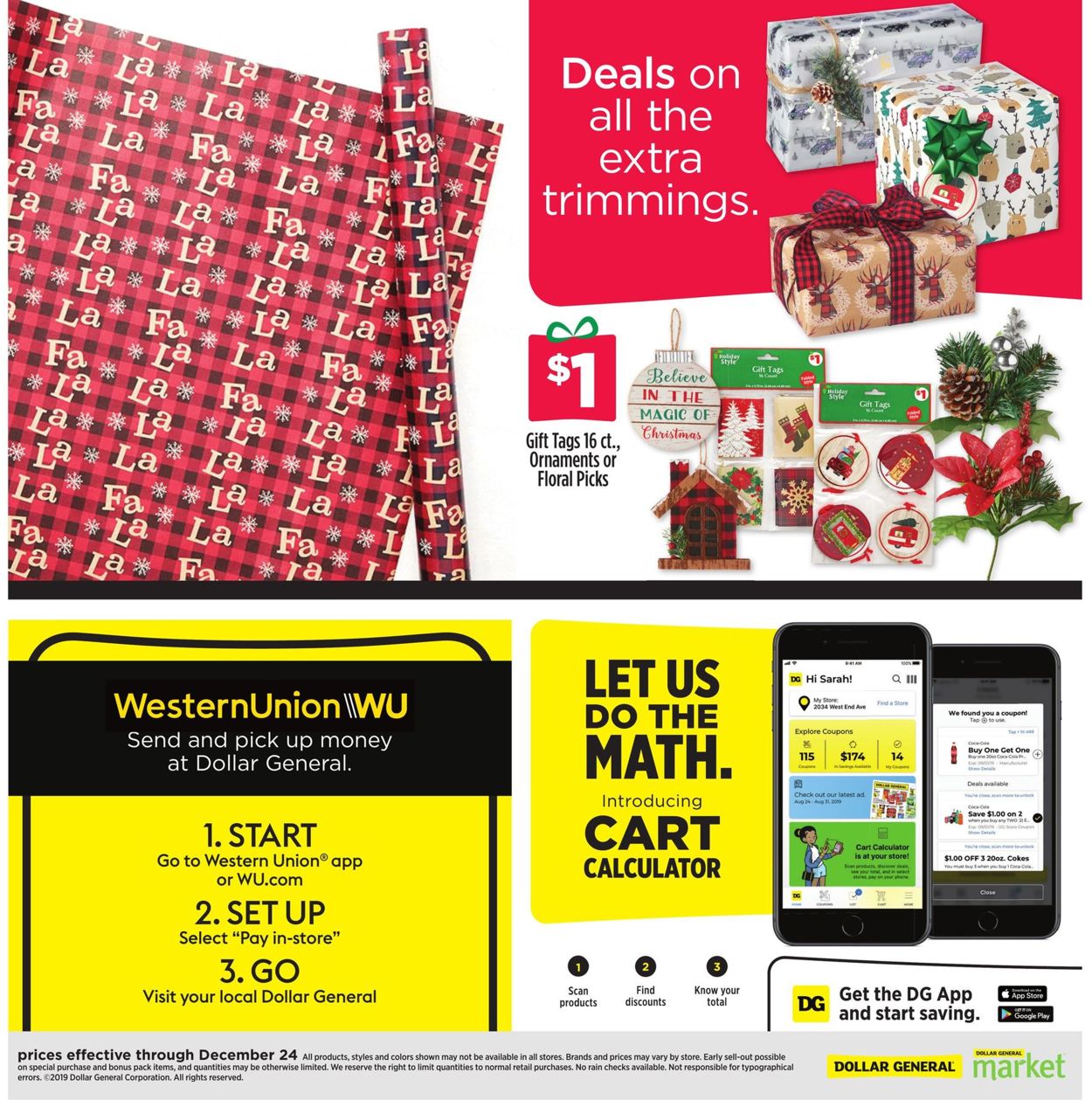 Catalogue Dollar General from 10/13/2019