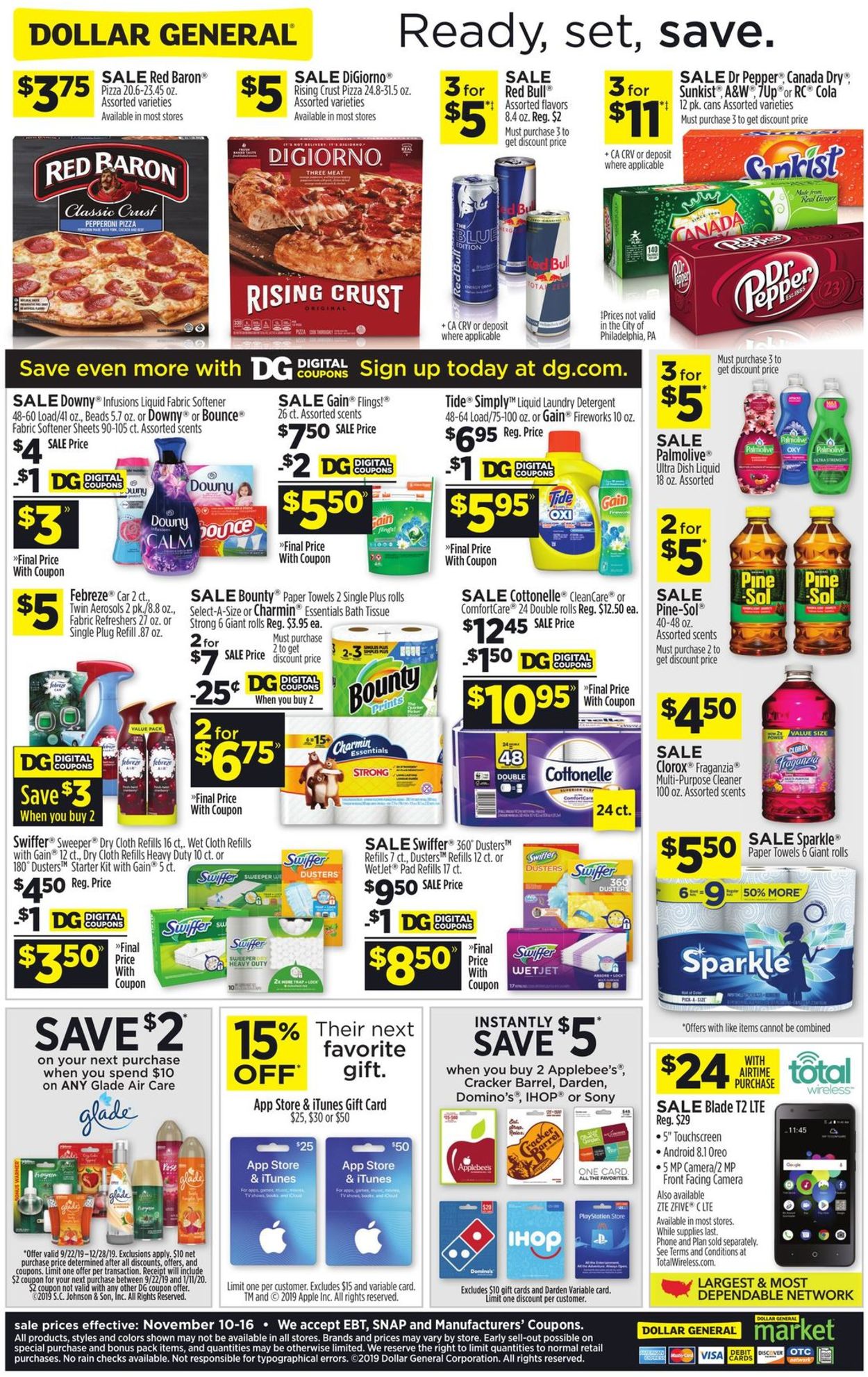 Catalogue Dollar General from 11/10/2019