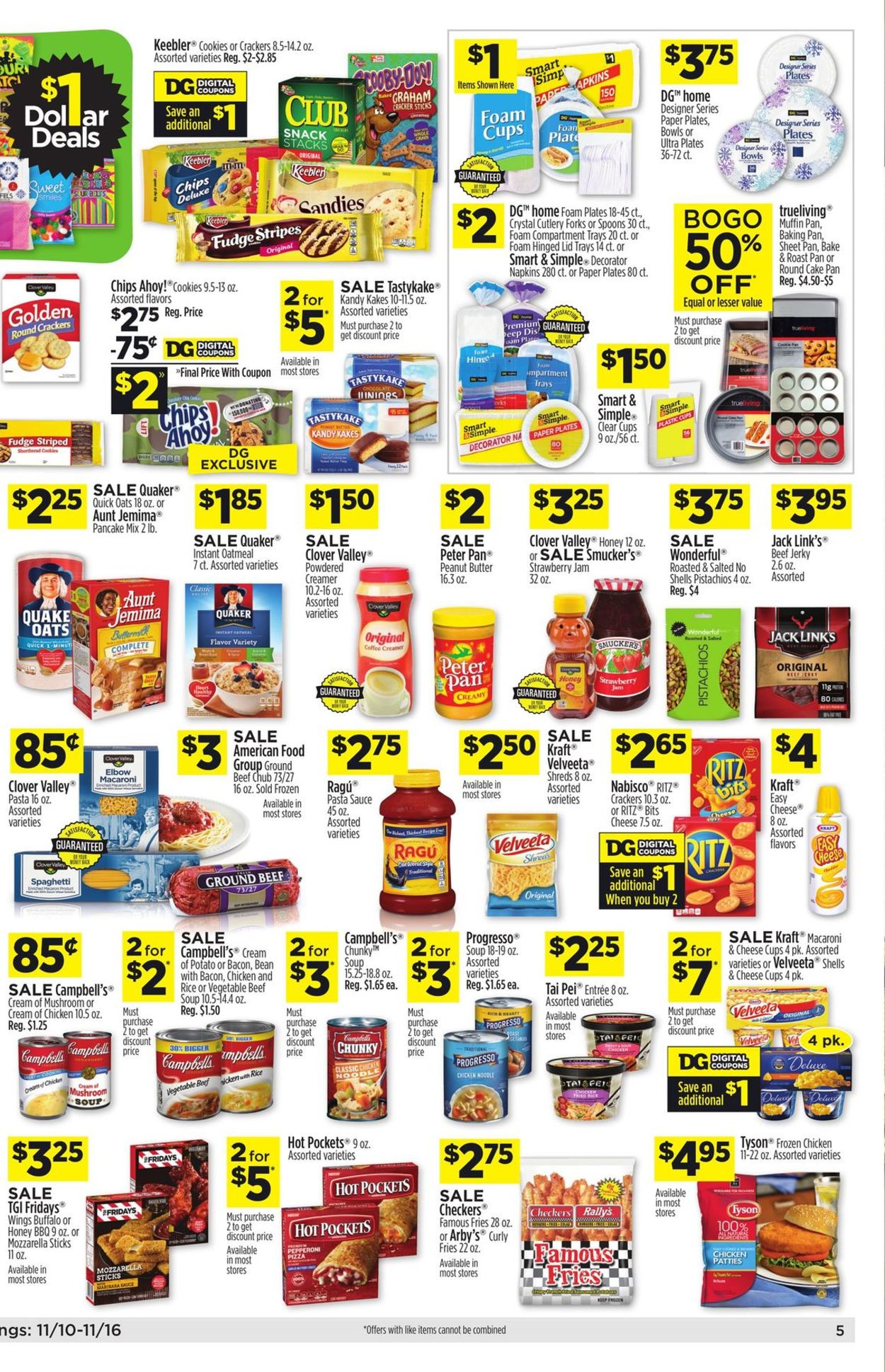 Catalogue Dollar General from 11/10/2019