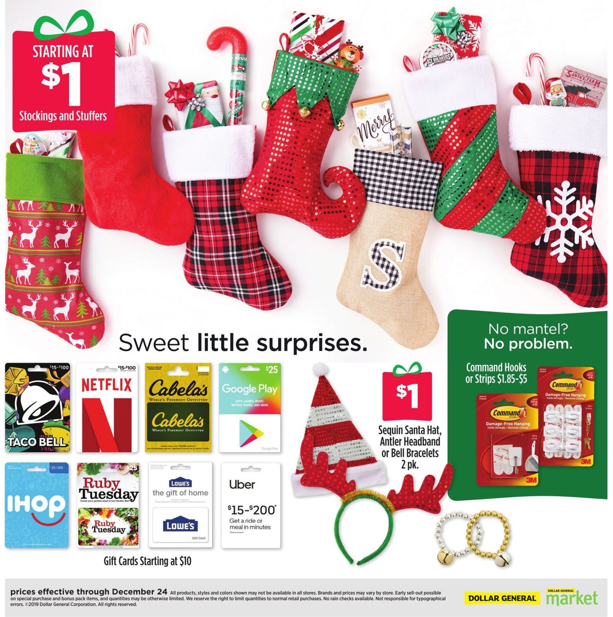 Catalogue Dollar General - CHRISTMAS FLYER 2019 from 10/13/2019
