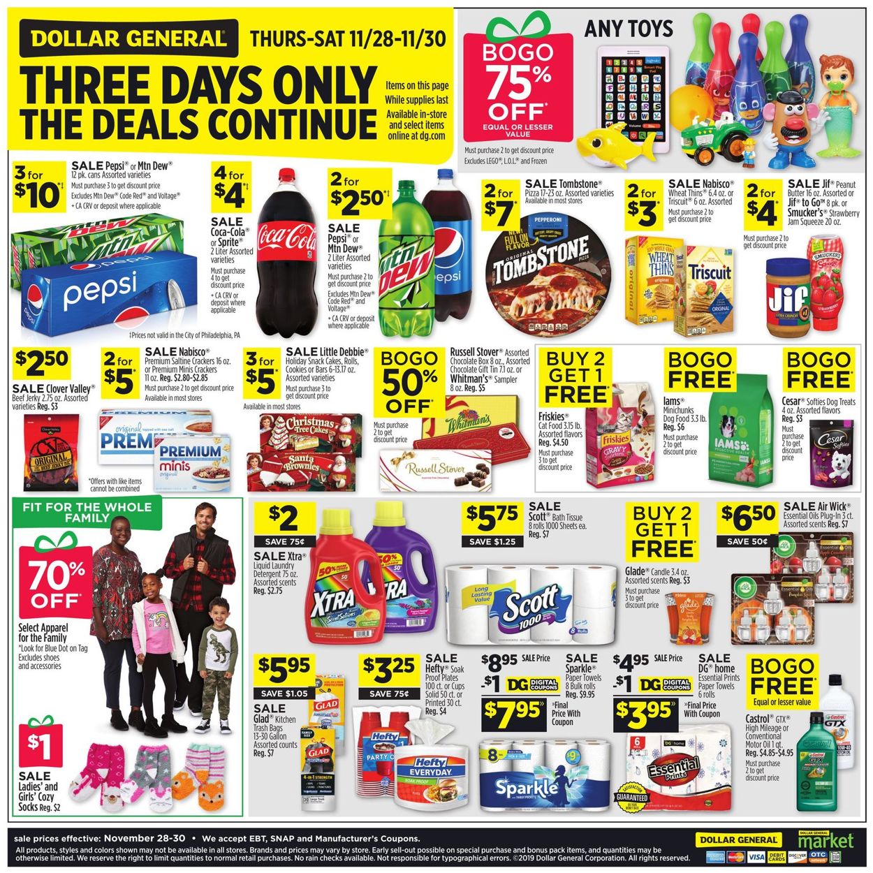 Catalogue Dollar General - Black Friday Ad 2019 from 11/28/2019