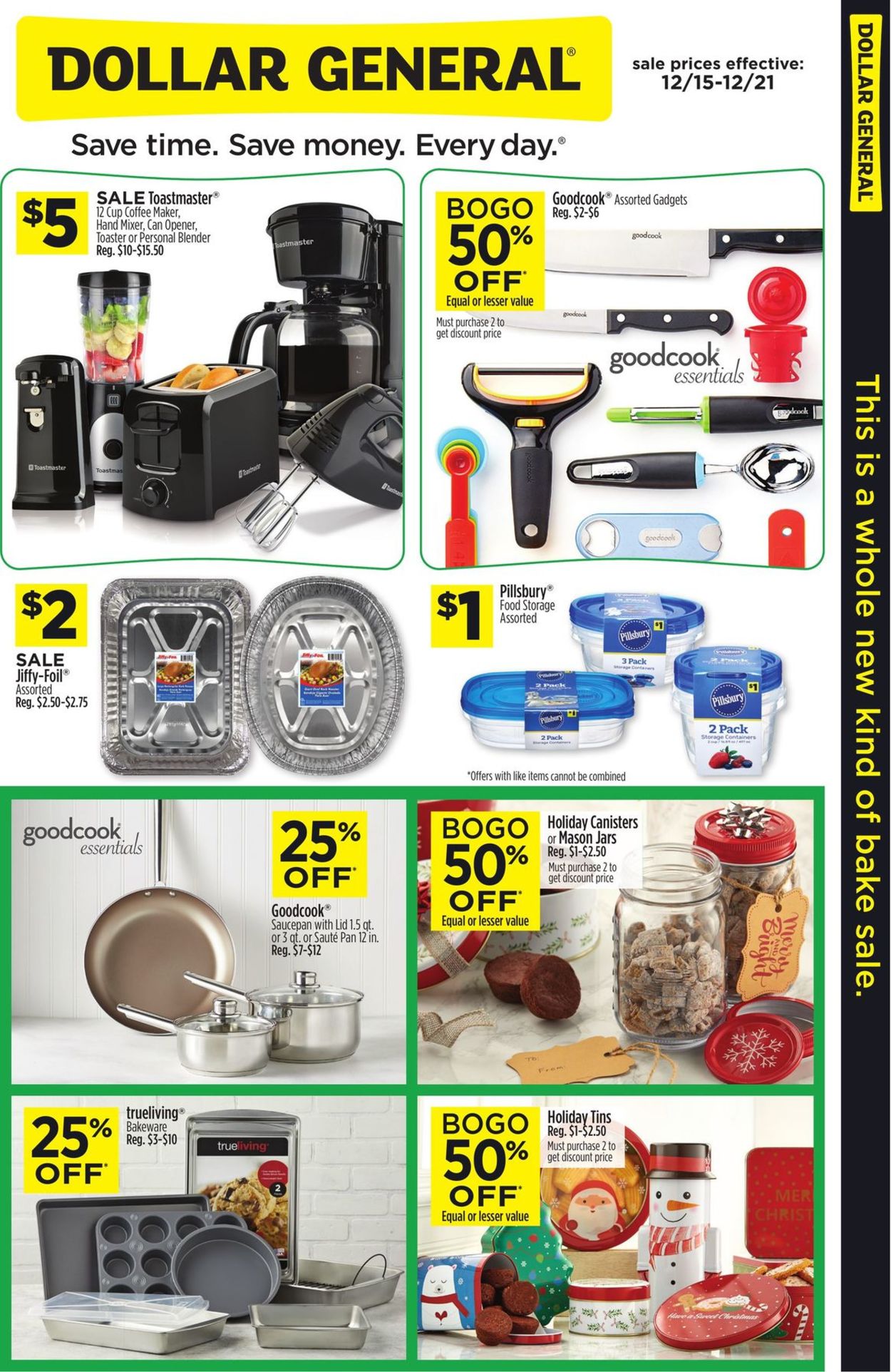Catalogue Dollar General - Holiday Ad 2019 from 12/15/2019