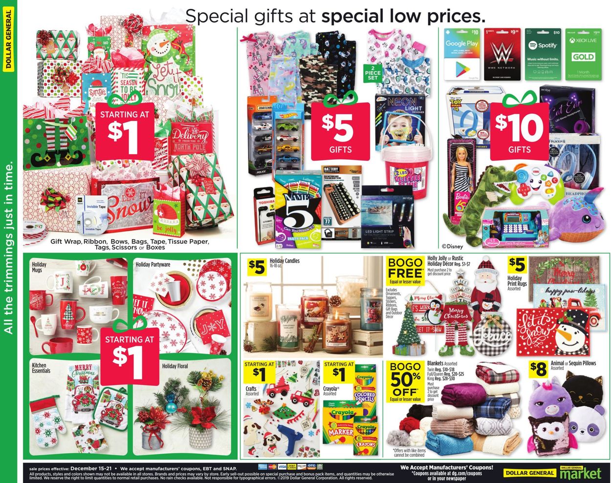 Catalogue Dollar General - Christmas Ad 2019 from 12/15/2019