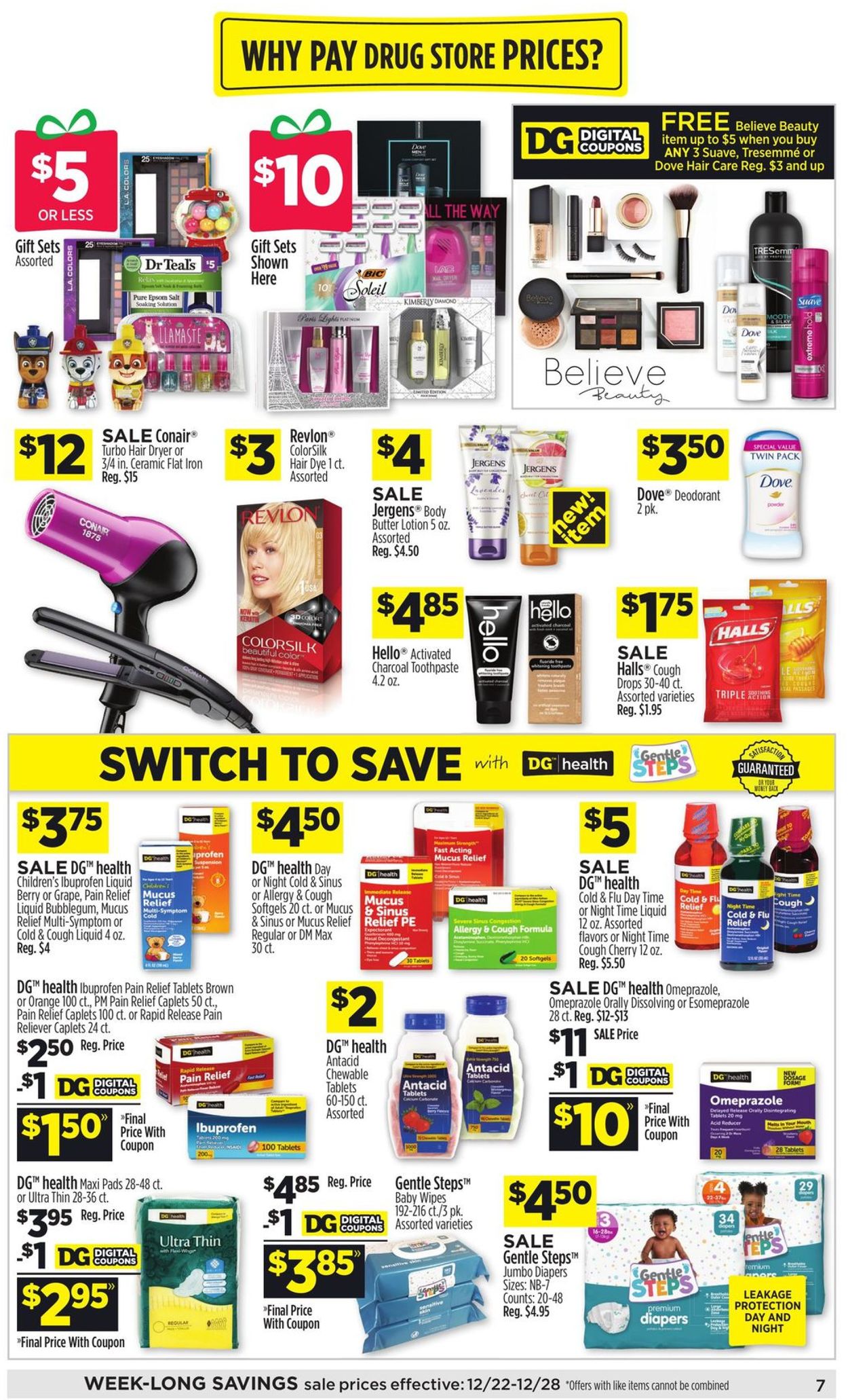 Catalogue Dollar General - Christmas Ad 2019 from 12/22/2019