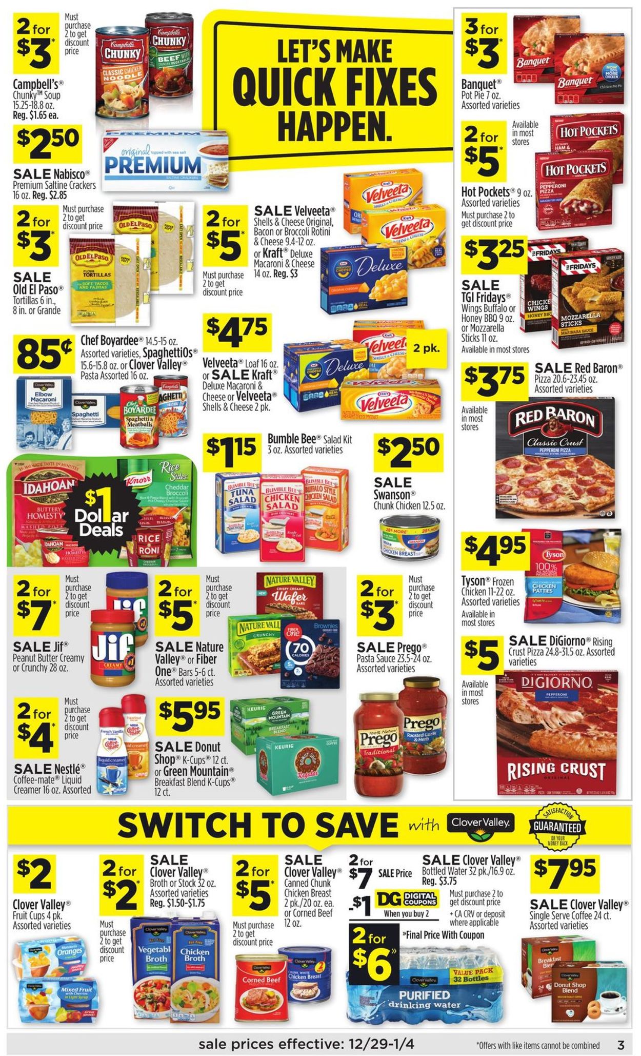 Catalogue Dollar General from 12/29/2019