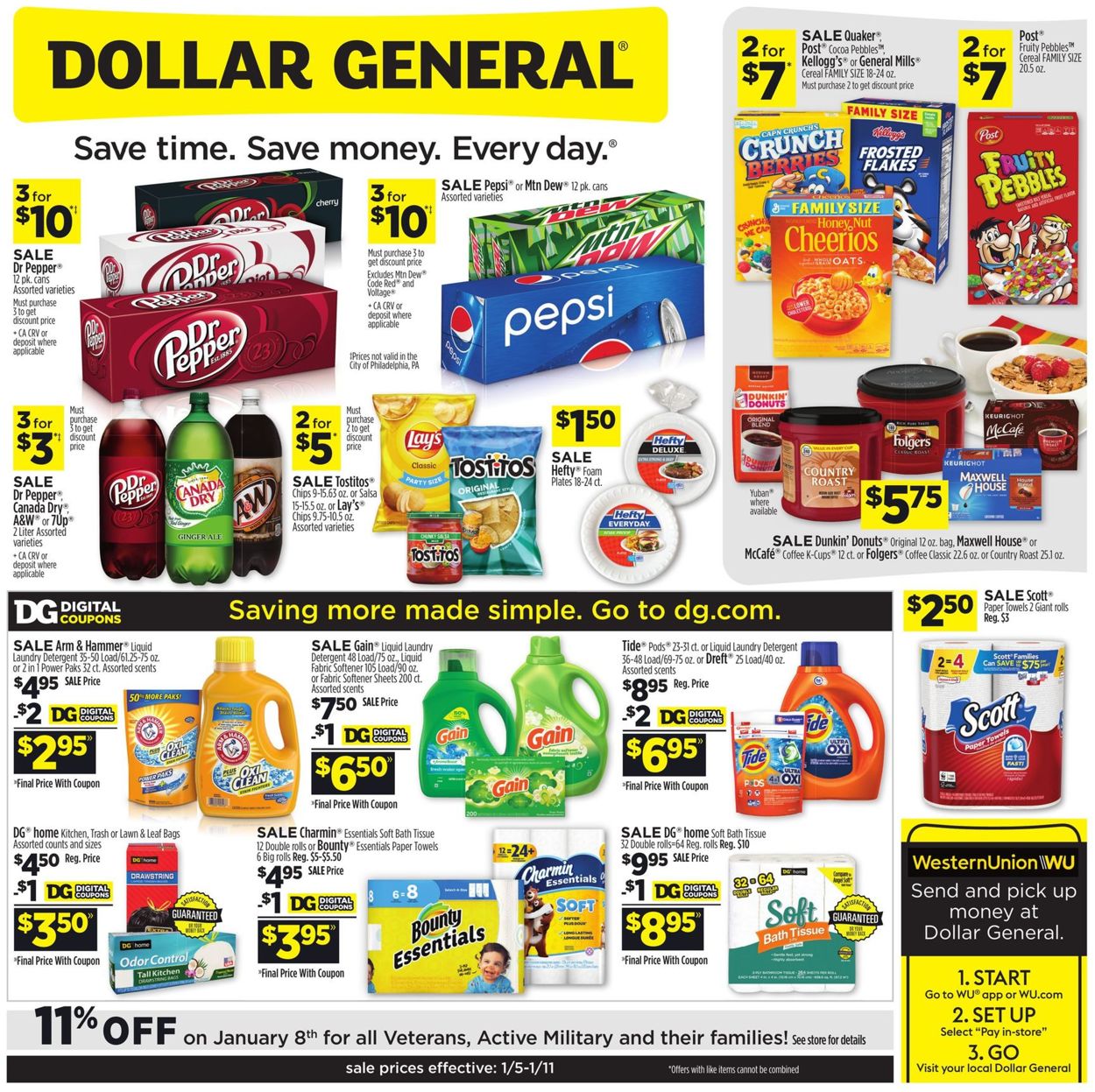 Catalogue Dollar General from 01/05/2020