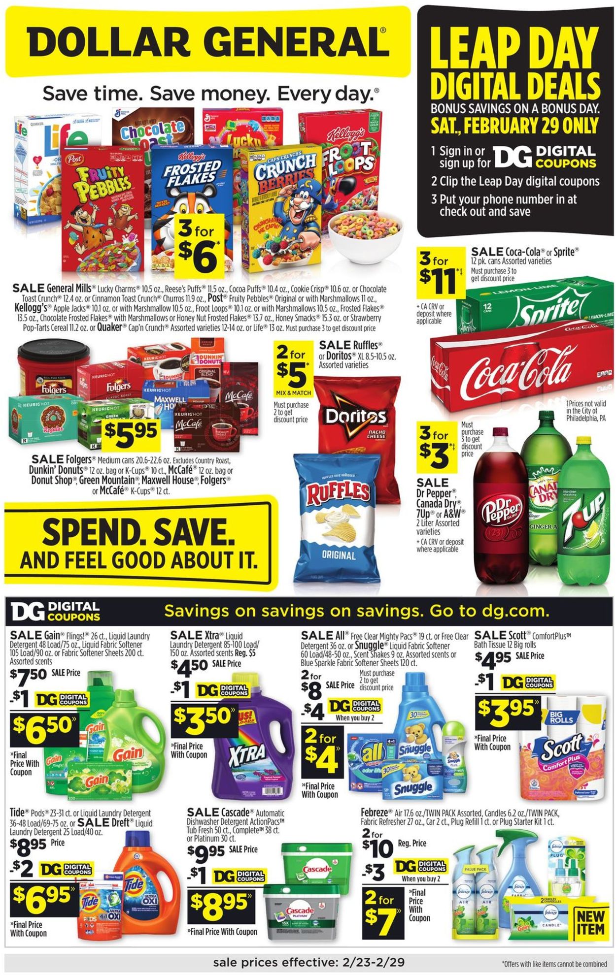 Catalogue Dollar General from 02/23/2020