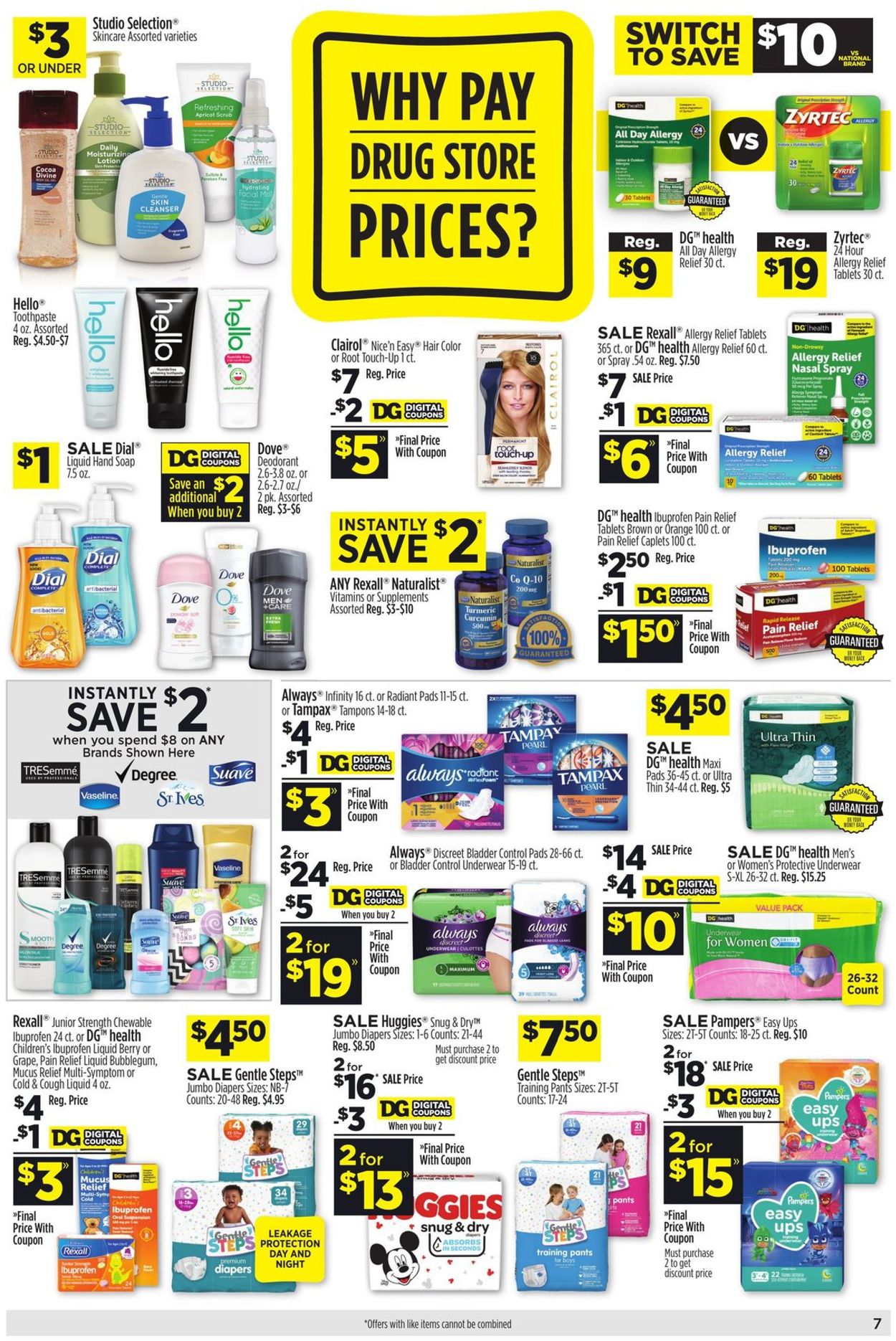 Catalogue Dollar General from 03/01/2020