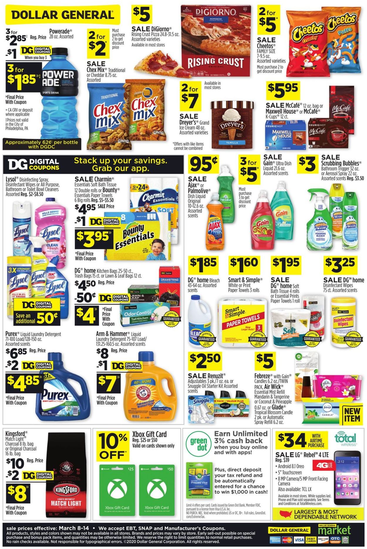 Catalogue Dollar General from 03/08/2020