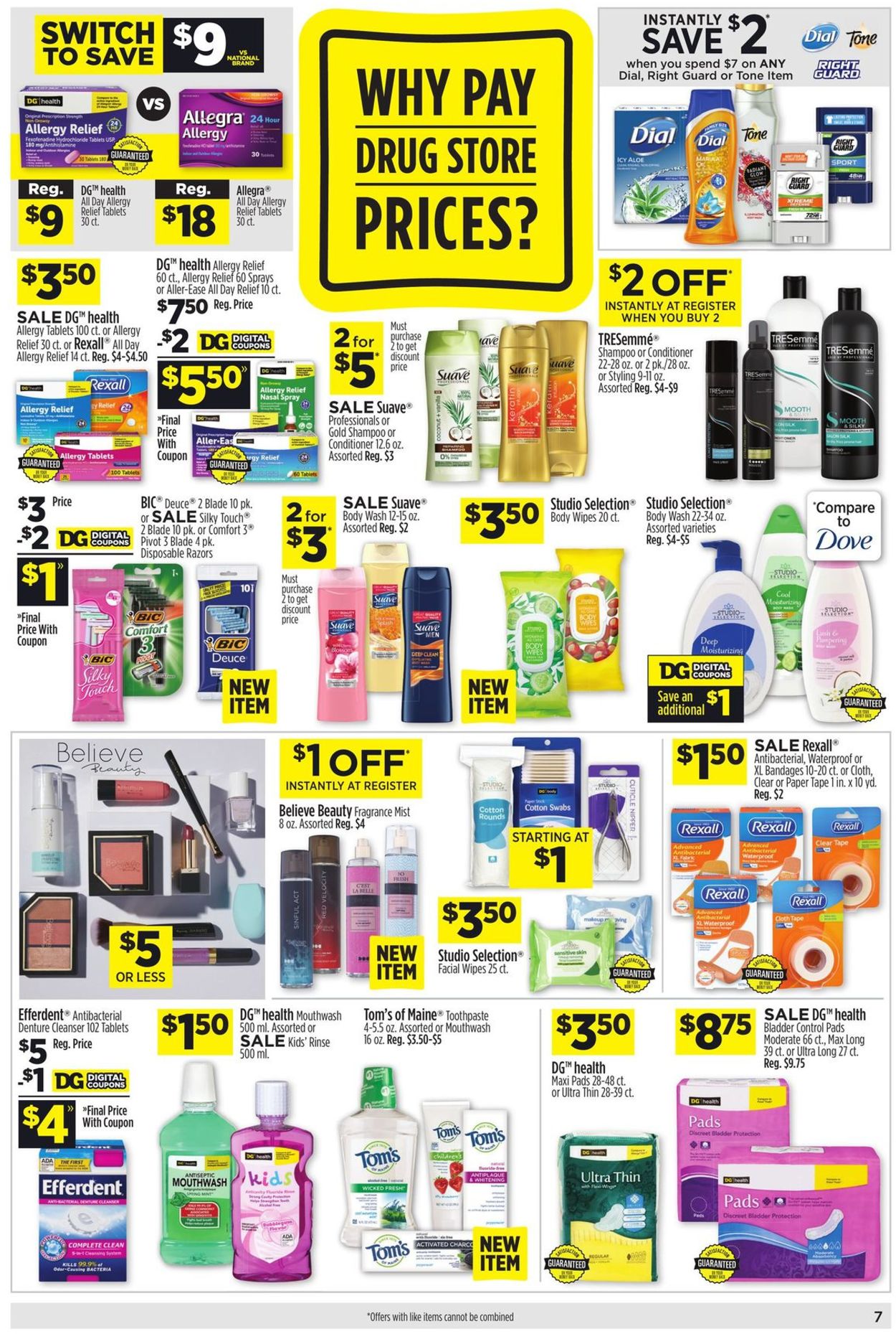 Catalogue Dollar General from 04/19/2020