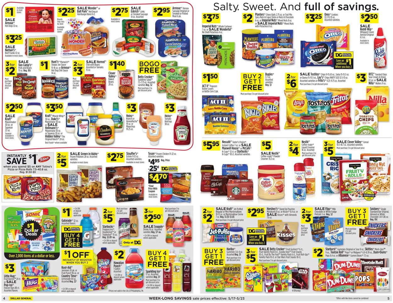 Catalogue Dollar General from 05/17/2020