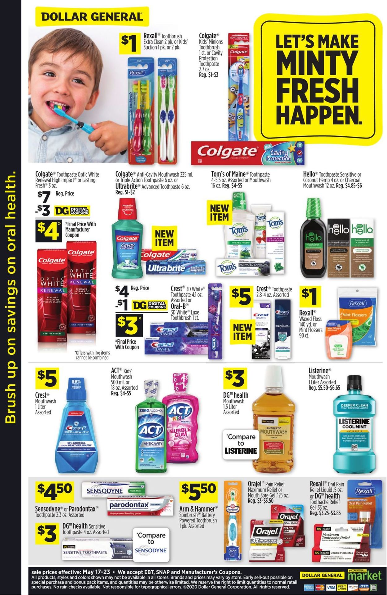 Catalogue Dollar General from 05/17/2020