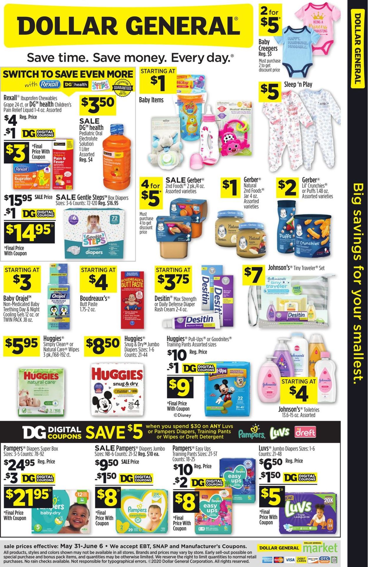 Catalogue Dollar General from 05/31/2020