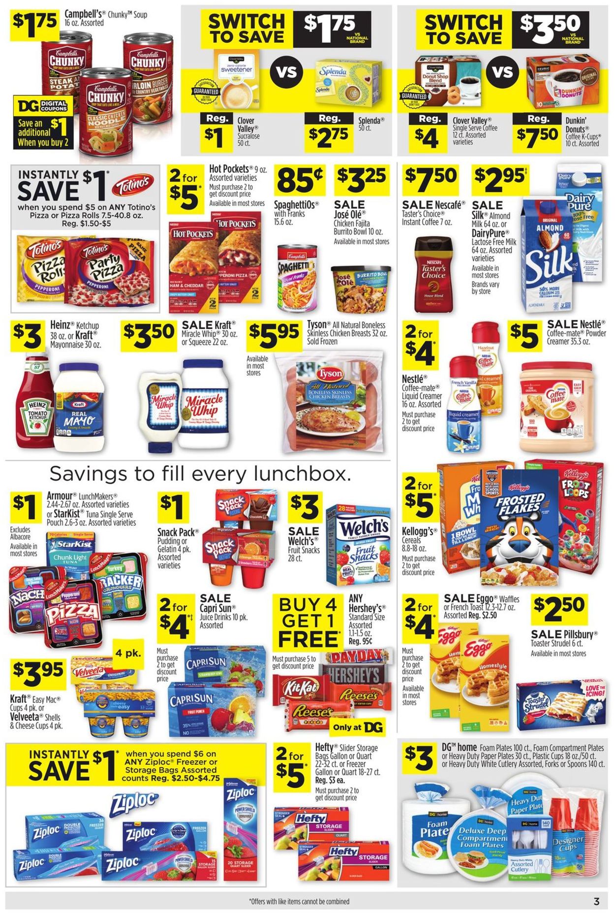 Catalogue Dollar General from 08/16/2020