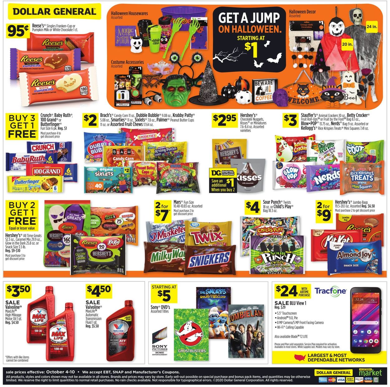 Catalogue Dollar General from 10/04/2020