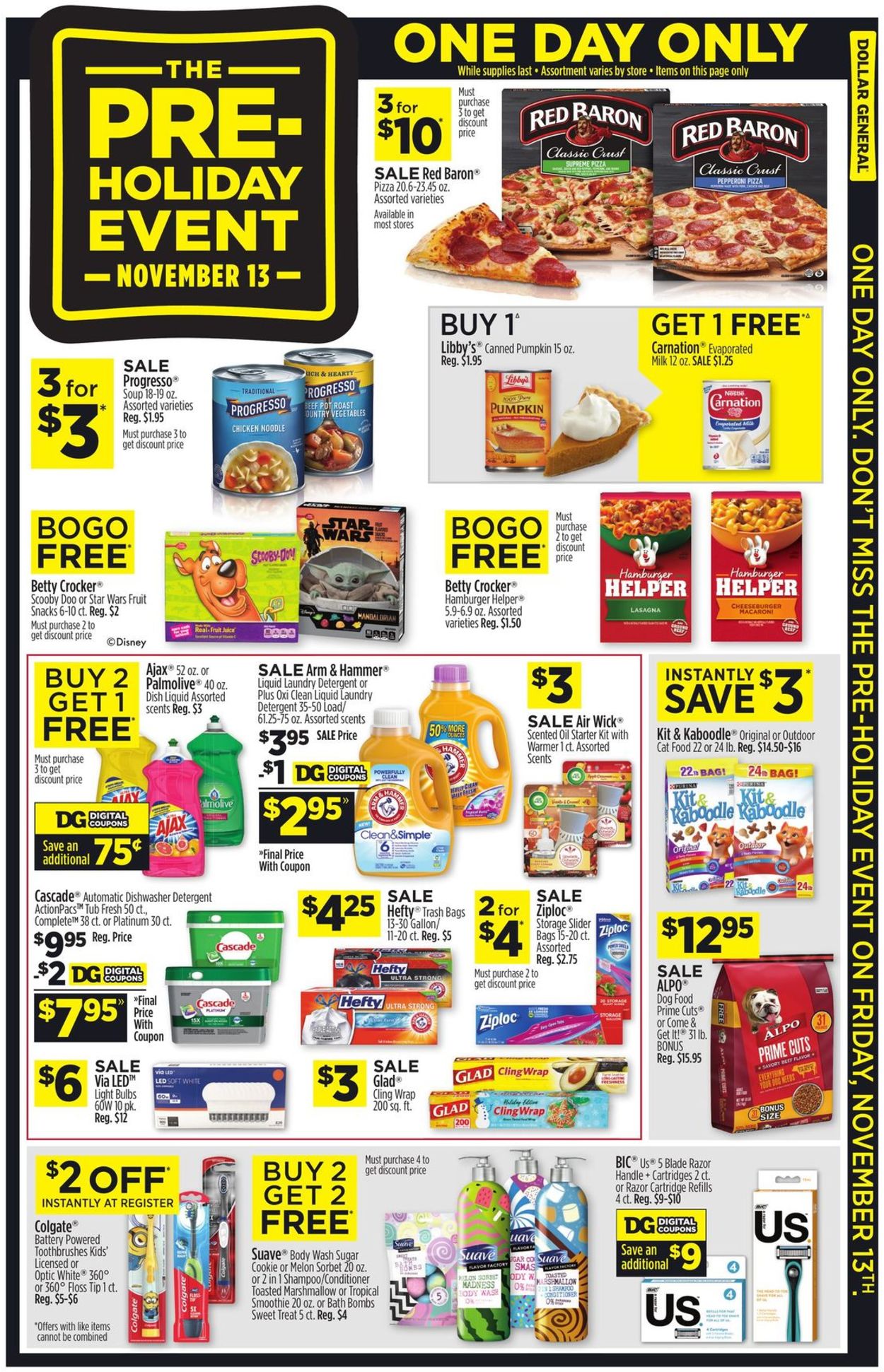 Catalogue Dollar General Holiday 2020 from 11/13/2020