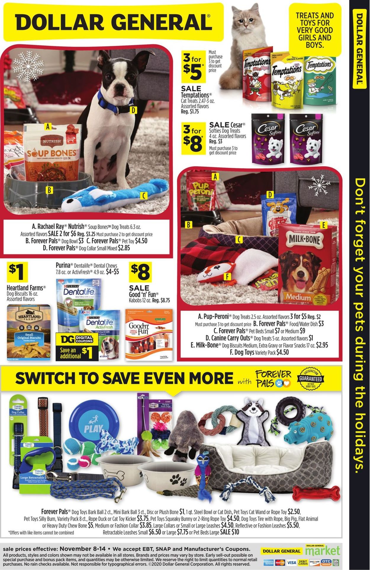 Catalogue Dollar General Holiday 2020 from 11/12/2020