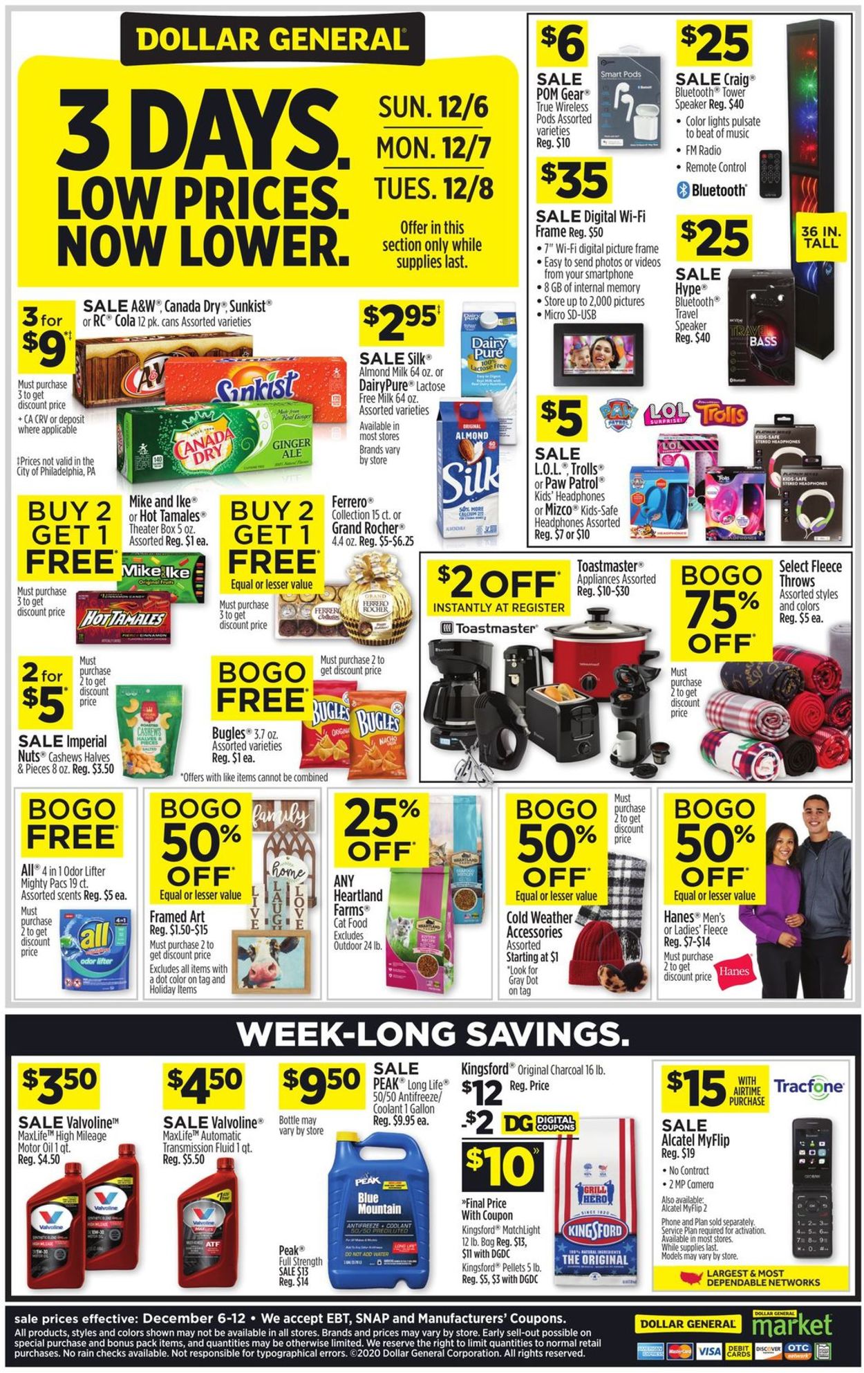 Catalogue Dollar General from 12/06/2020