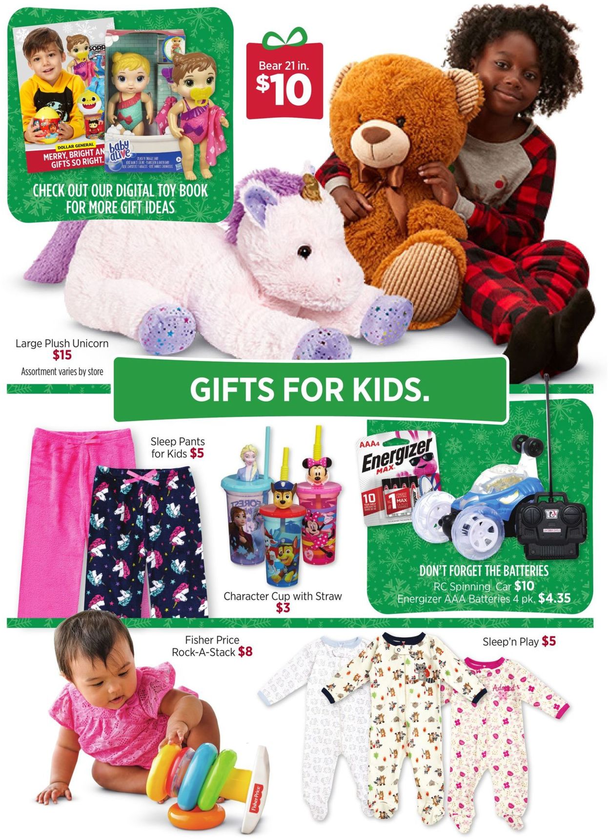 Catalogue Dollar General Gifts for All 2020 from 11/25/2020