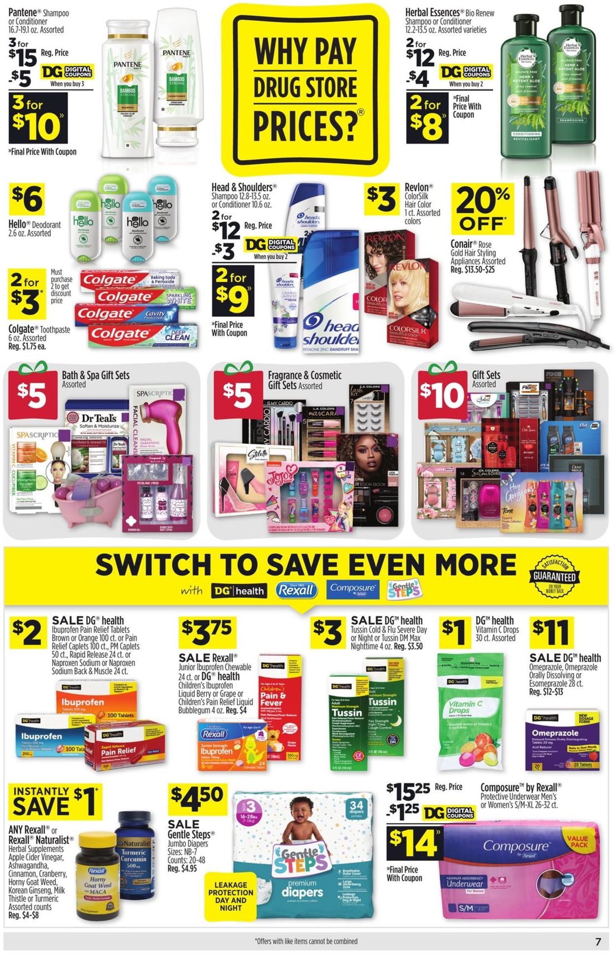 Catalogue Dollar General from 12/20/2020
