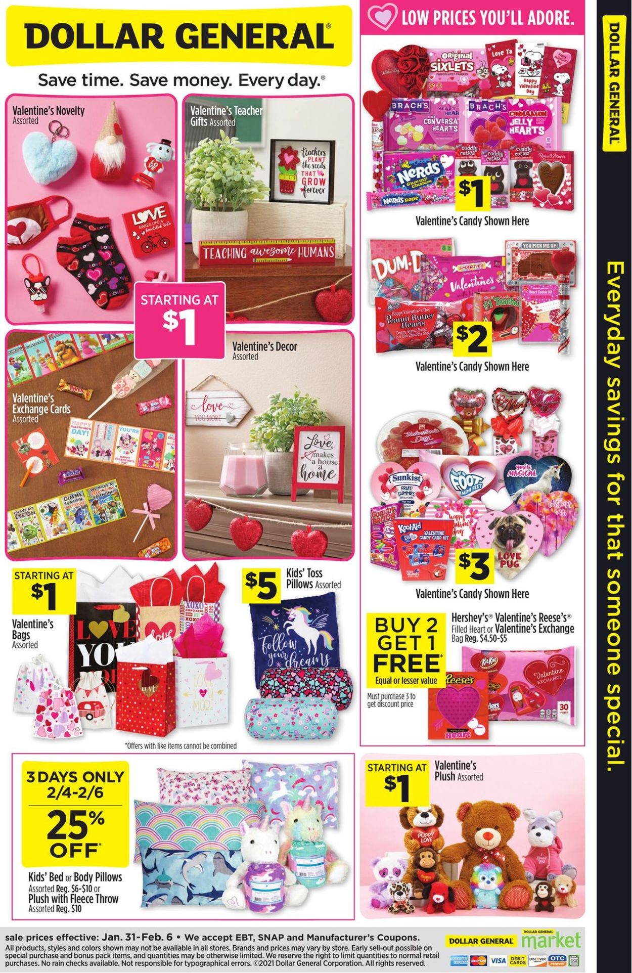 Catalogue Dollar General from 01/31/2021