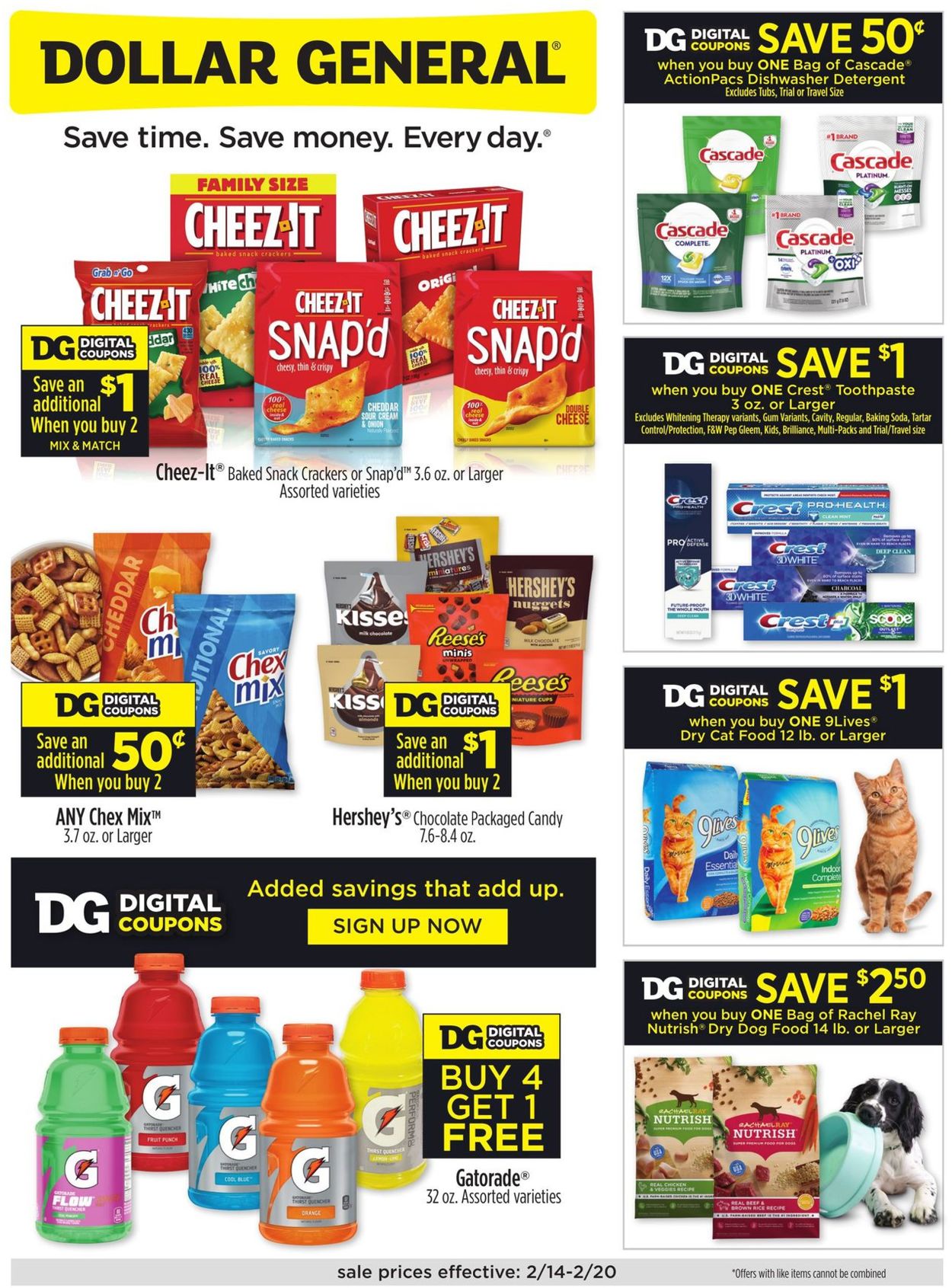 Catalogue Dollar General from 02/14/2021