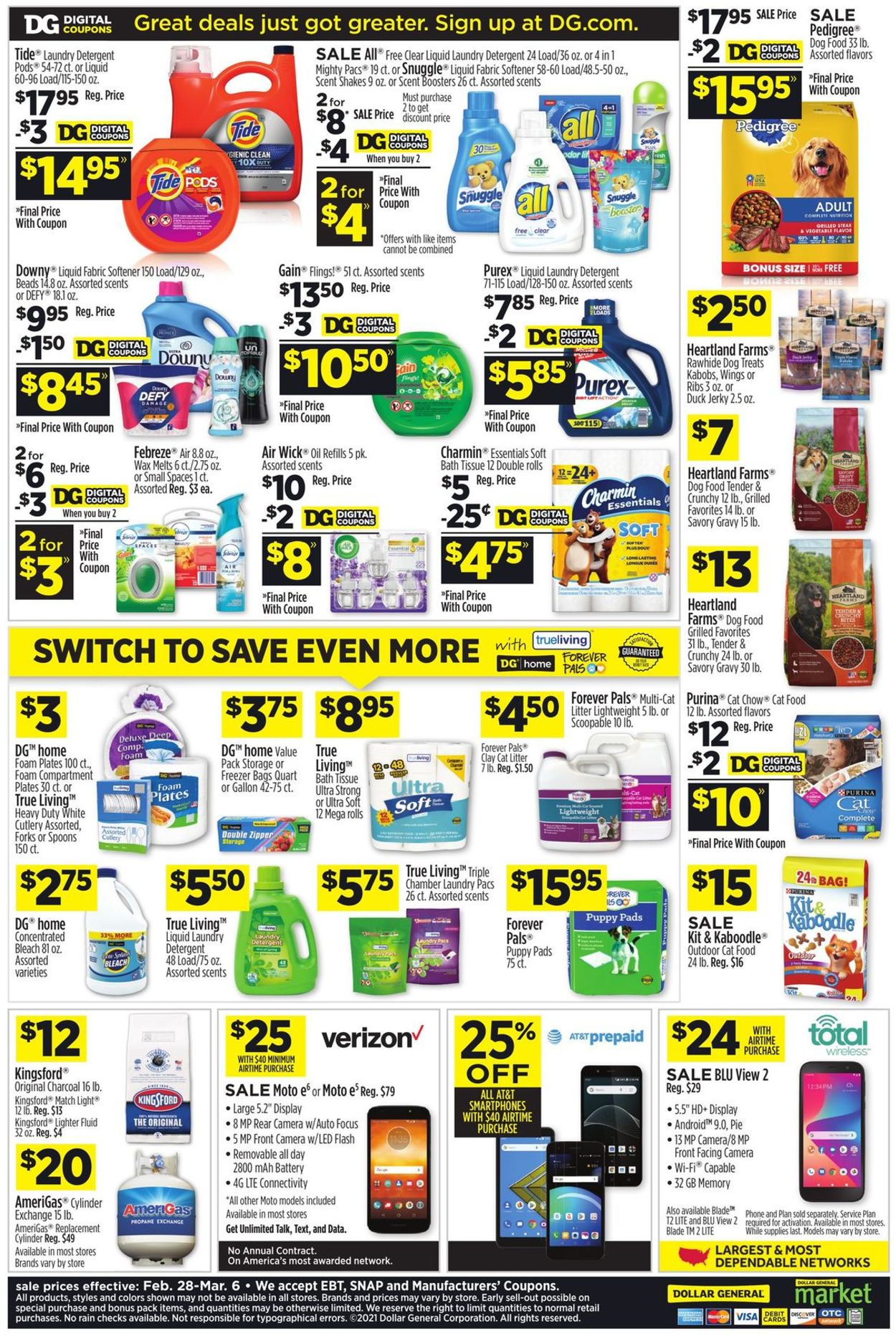 Catalogue Dollar General from 02/28/2021