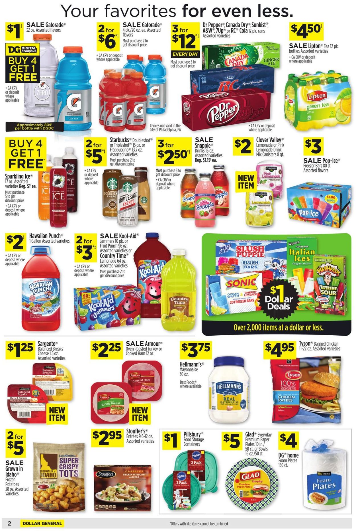 Catalogue Dollar General from 05/16/2021