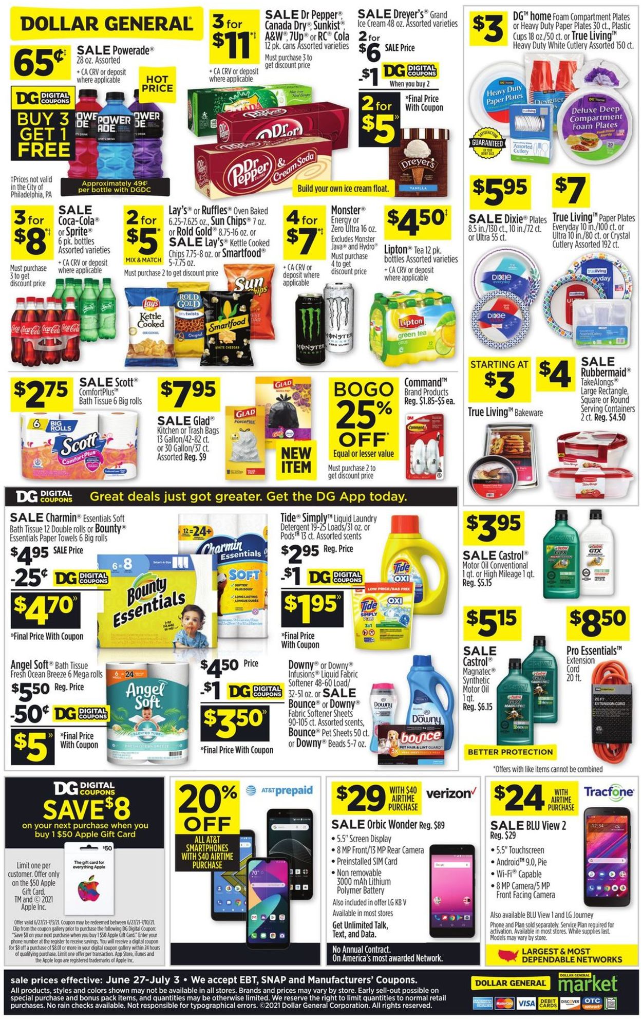 Catalogue Dollar General from 06/27/2021