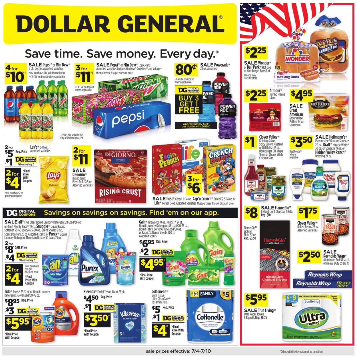 Catalogue Dollar General from 07/04/2021