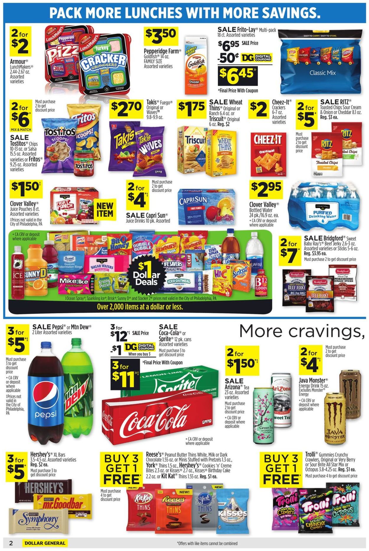 Catalogue Dollar General from 07/18/2021