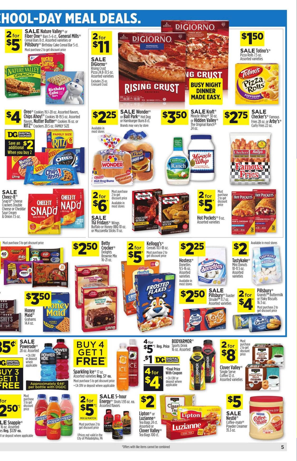 Catalogue Dollar General from 07/25/2021