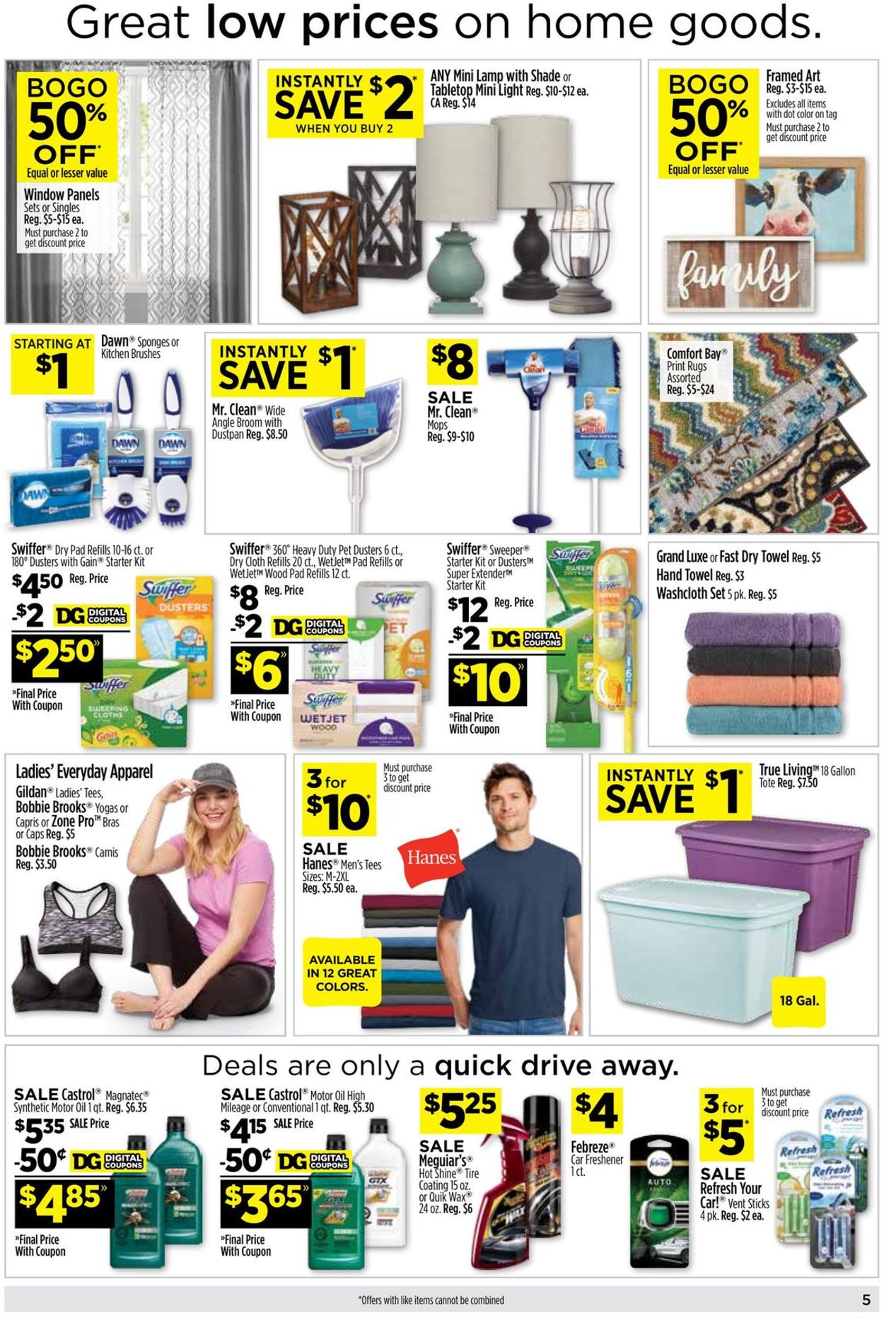 Catalogue Dollar General from 08/15/2021