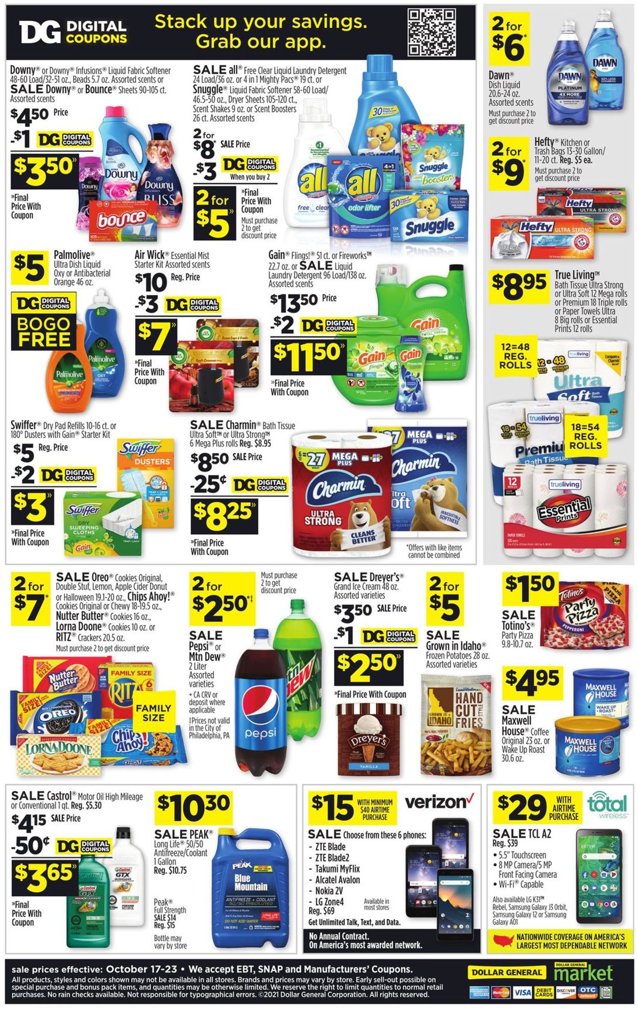 Catalogue Dollar General Halloween 2021 from 10/17/2021