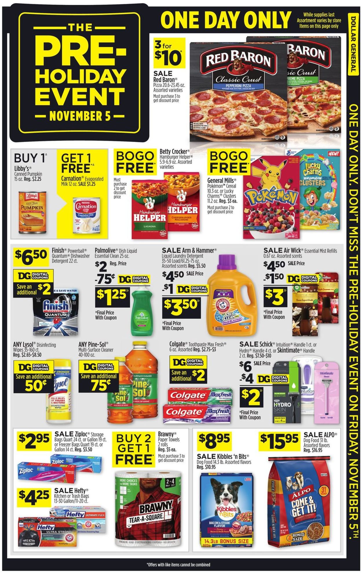 Catalogue Dollar General from 10/31/2021
