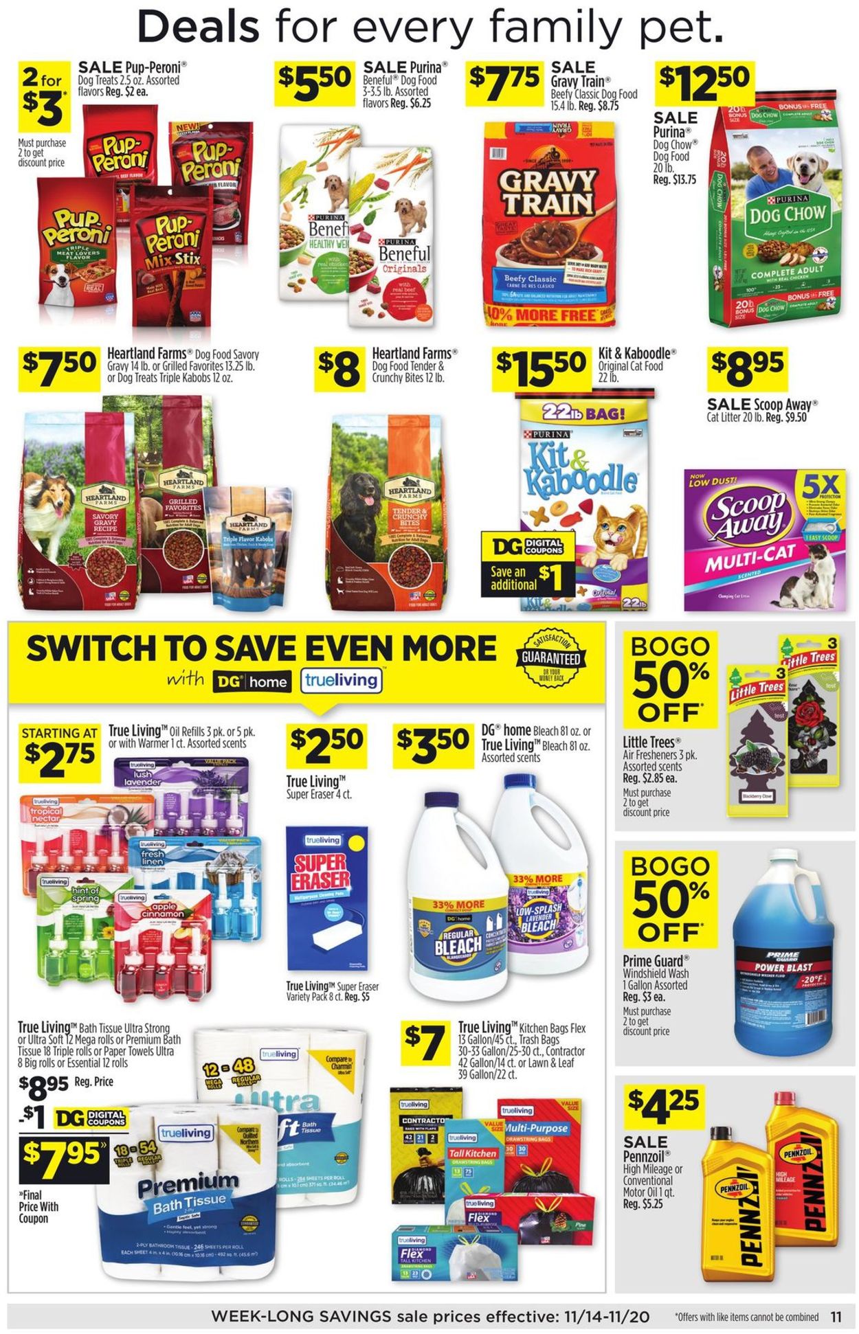 Catalogue Dollar General from 11/14/2021