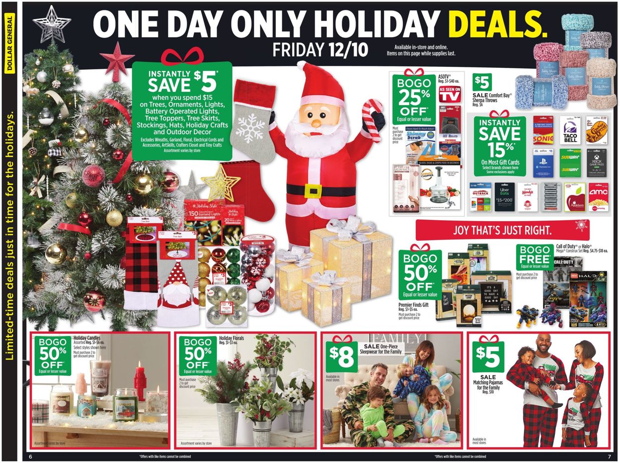 Catalogue Dollar General CHRISTMAS 2021 from 12/10/2021