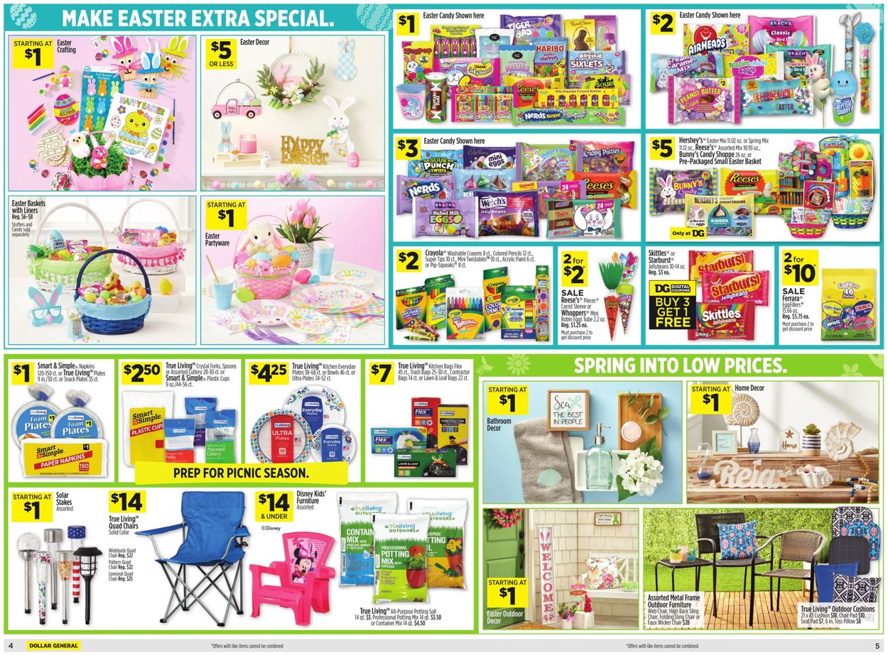 Catalogue Dollar General from 03/20/2022