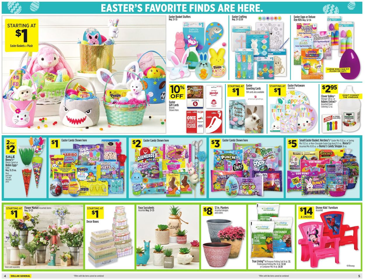 Catalogue Dollar General Easter 2022 from 04/03/2022