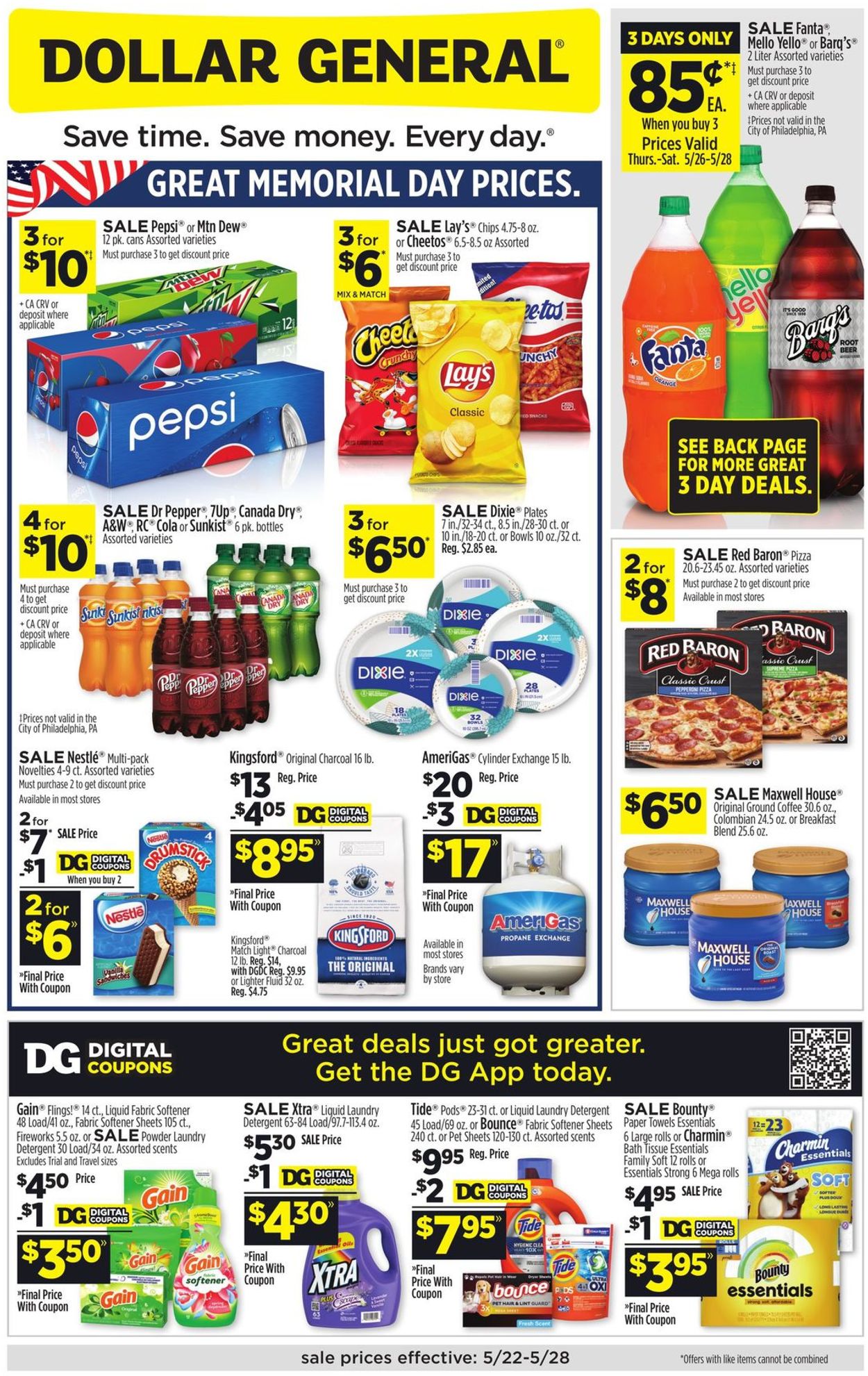 Catalogue Dollar General from 05/22/2022